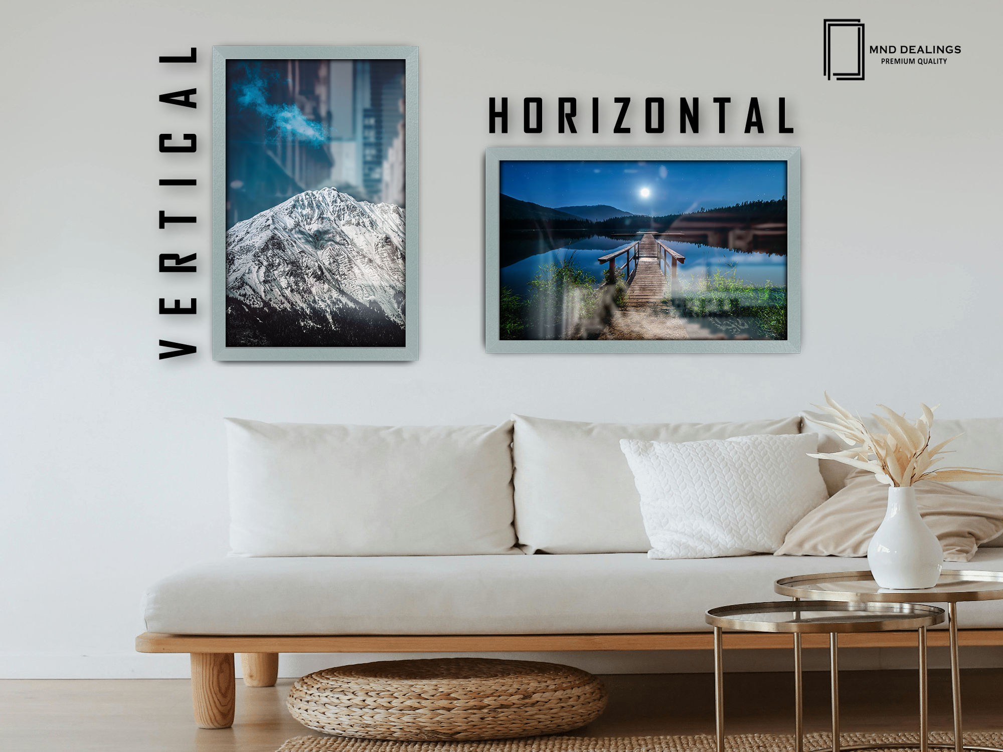 ( 60 x 80 CM ) / 32x 24 Inch Frames - MDF