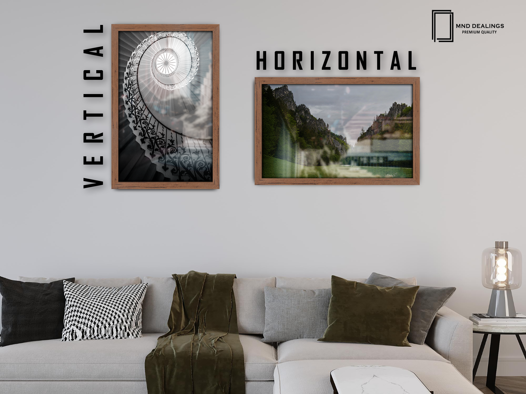 ( 60 x 80 CM ) / 32x 24 Inch Frames - MDF