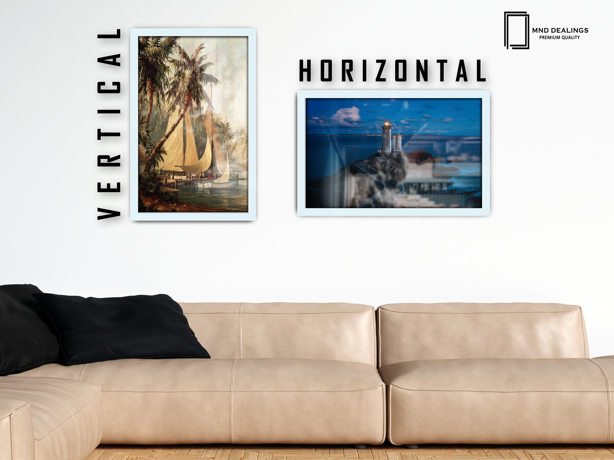 ( 60 x 80 CM ) / 32x 24 Inch Frames - MDF