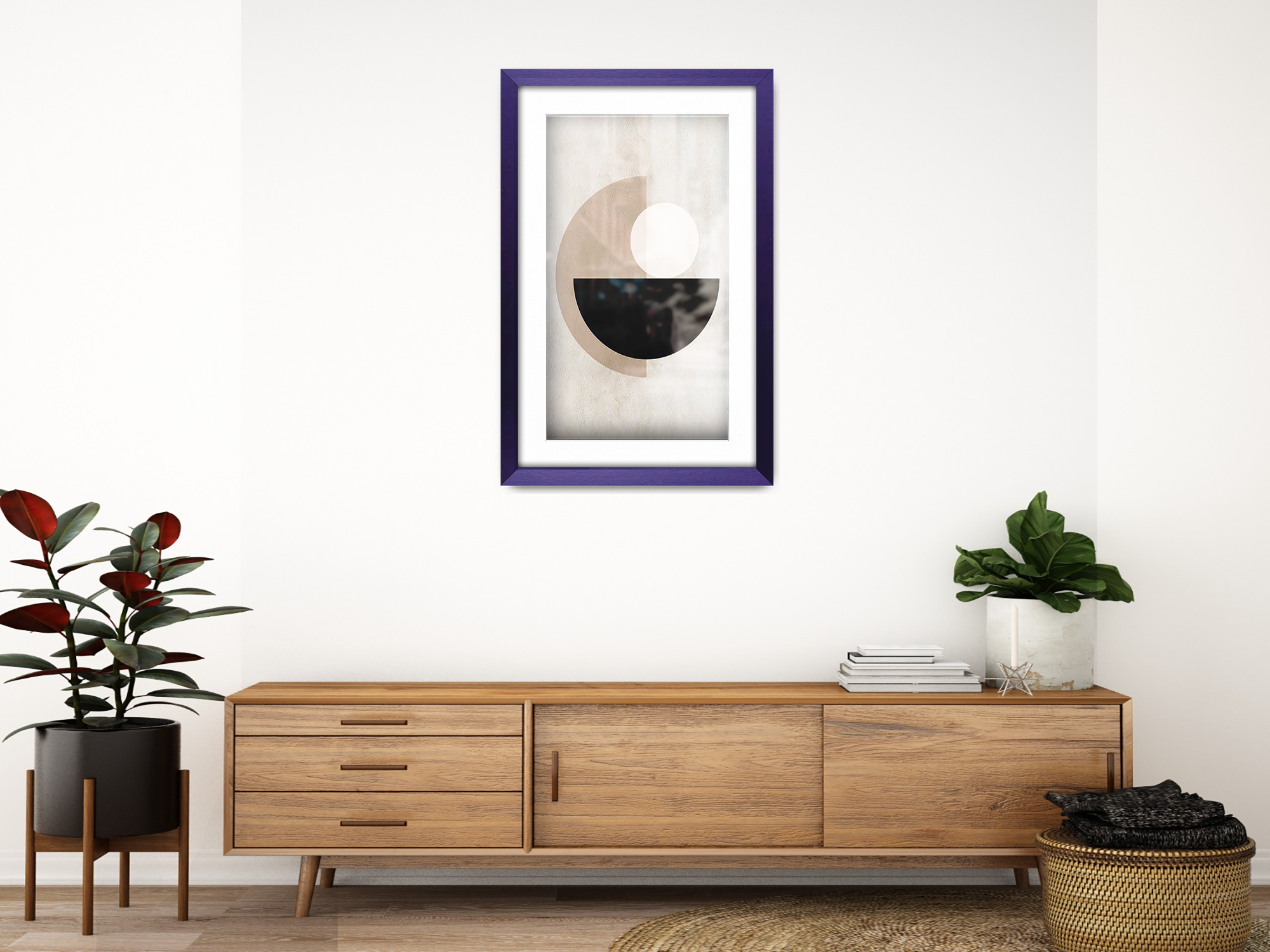 ( 60 x 80 cm ) / 32 x 24 Inch with 70 x 50 cm White Mount Picture Frames - MDF