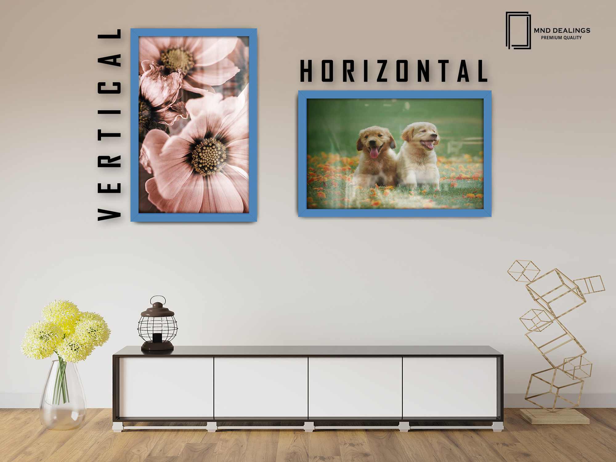 ( 60 x 85 CM ) / 34 x 24 Inch Frames - MDF