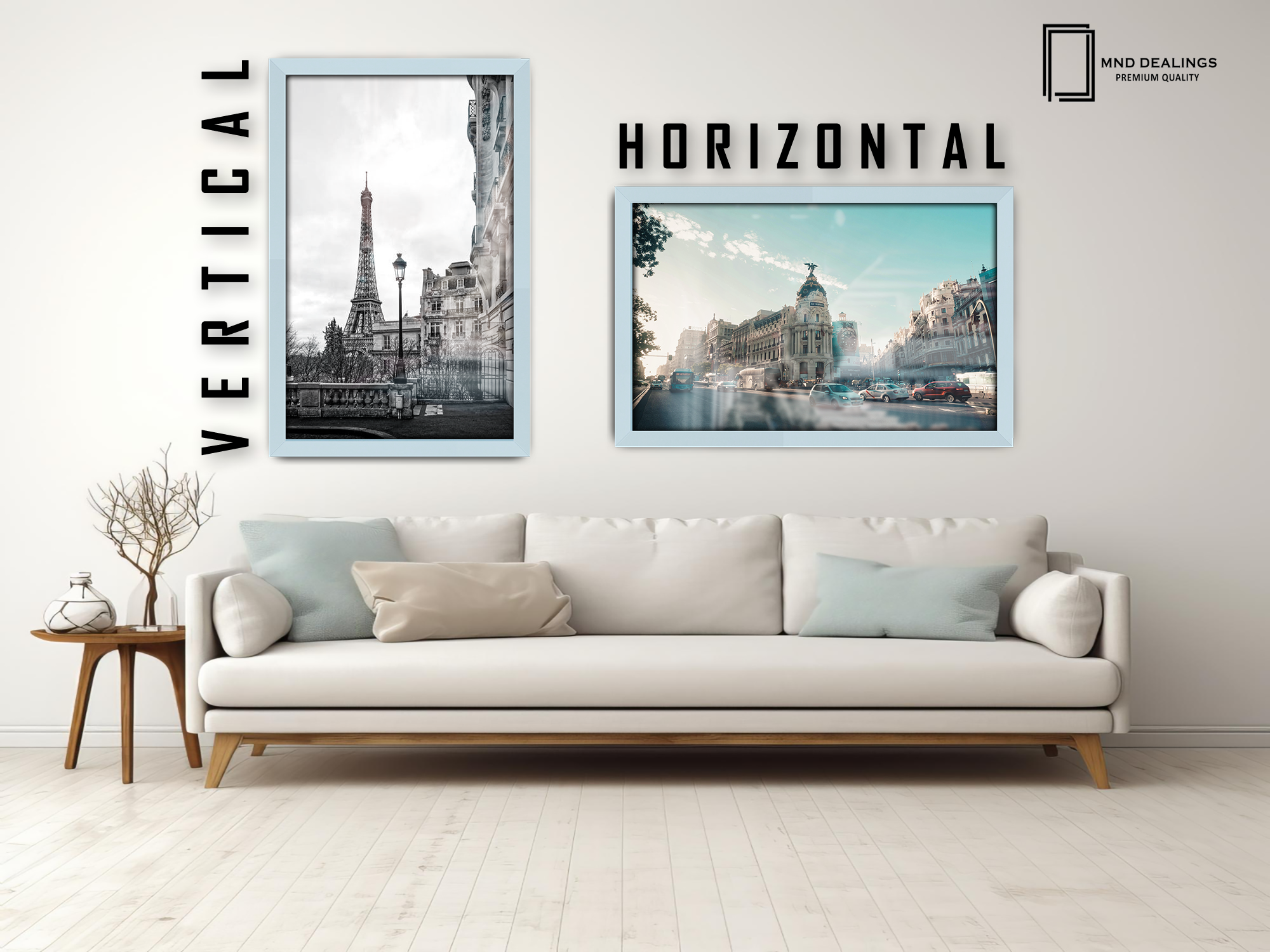 ( 60 x 85 CM ) / 34 x 24 Inch Frames - MDF