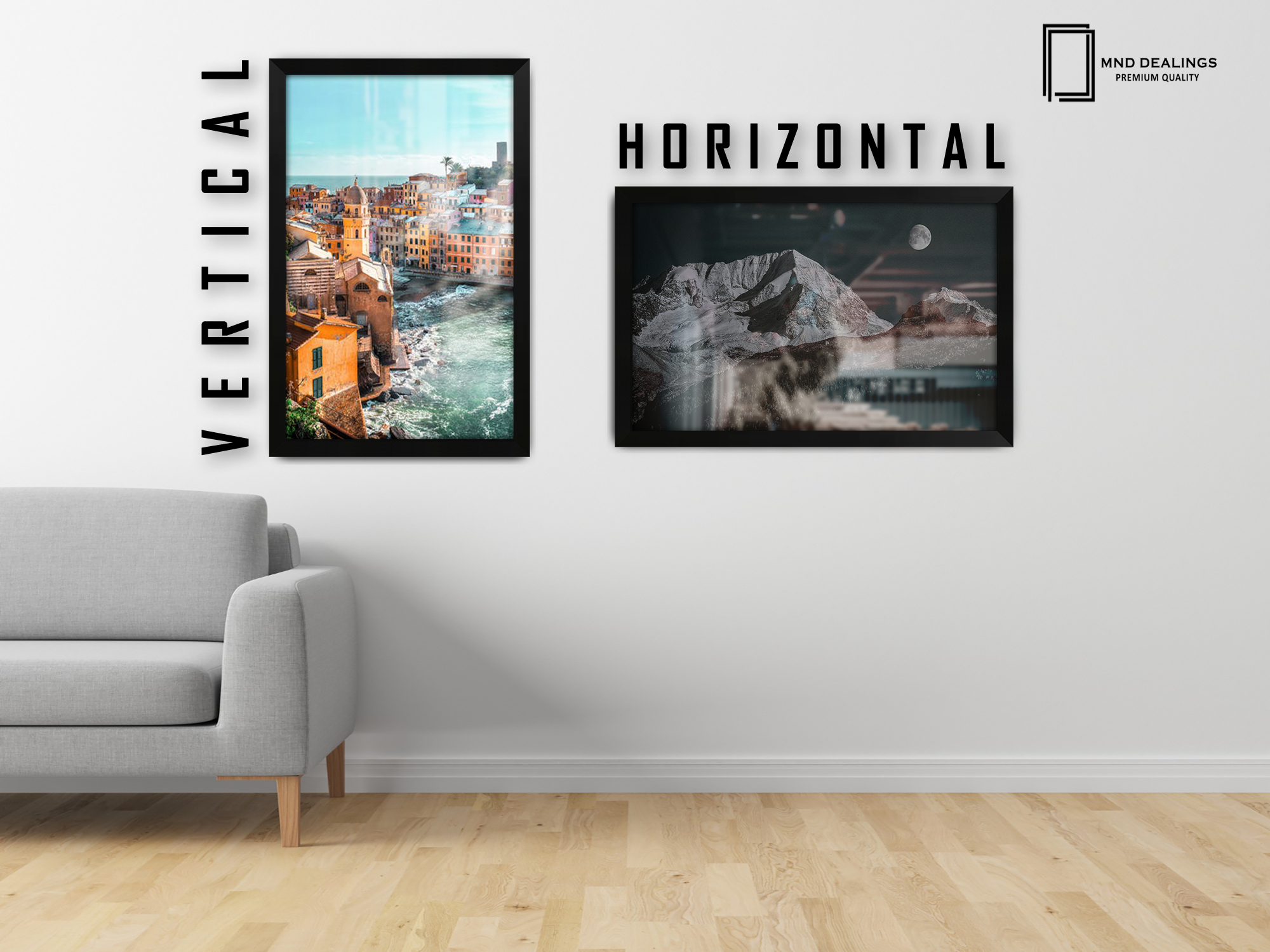 ( 60 x 85 CM ) / 34 x 24 Inch Frames - MDF