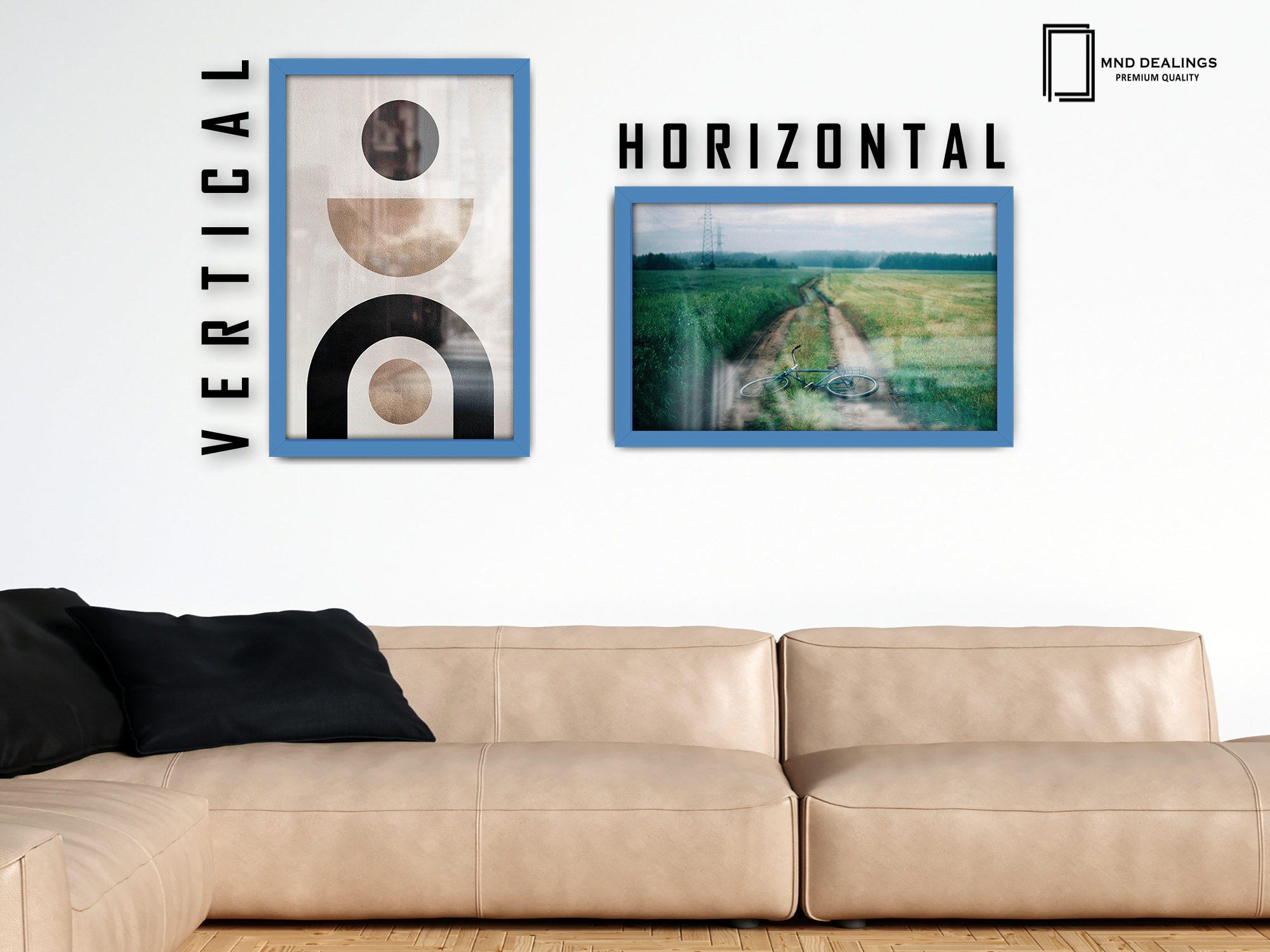 ( 60 x 90 CM ) / 36 x 24 Inch Poster Frames - MDF