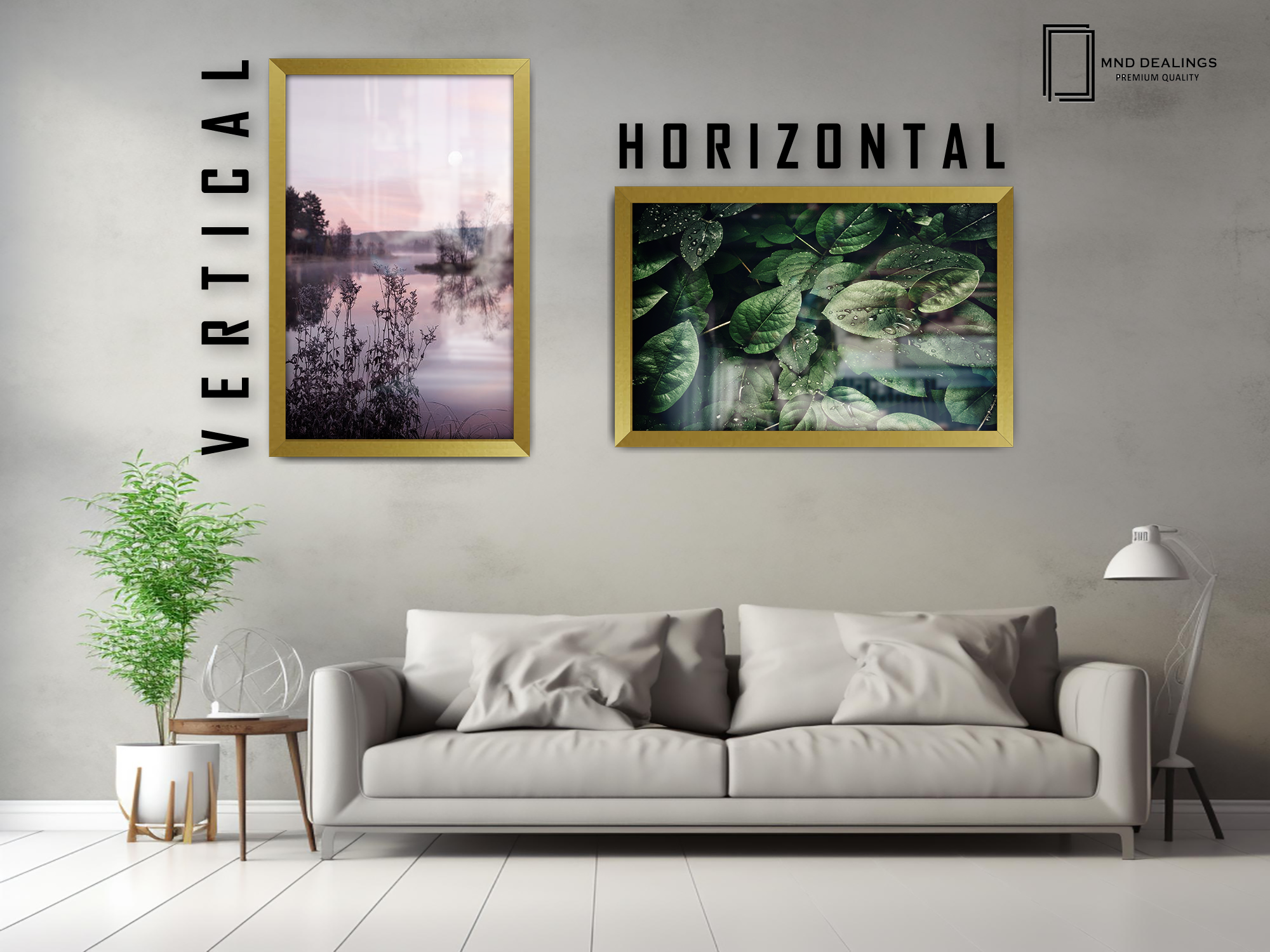( 60 x 90 CM ) / 36 x 24 Inch Poster Frames - MDF