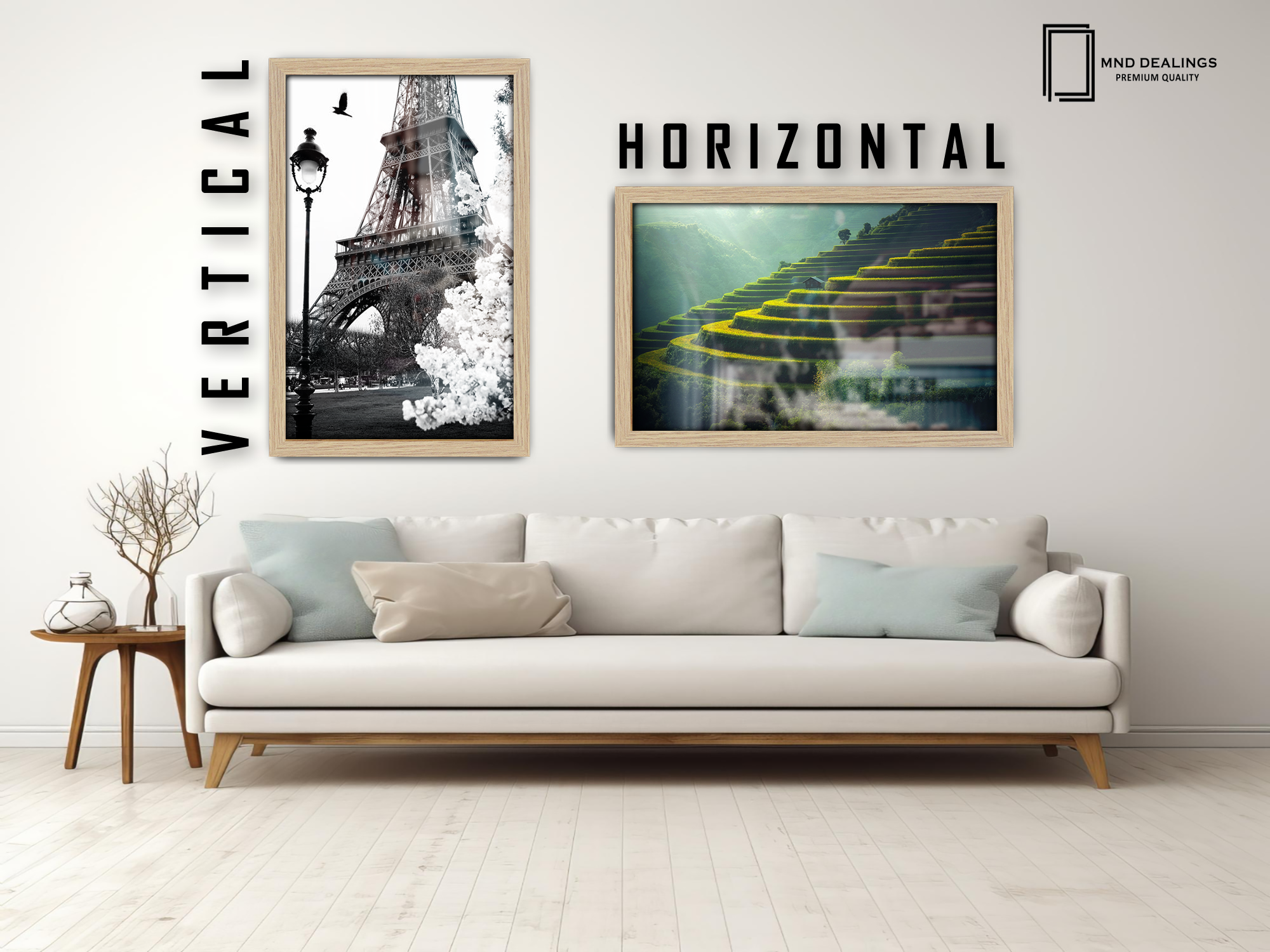 ( 60 x 90 CM ) / 36 x 24 Inch Poster Frames - MDF