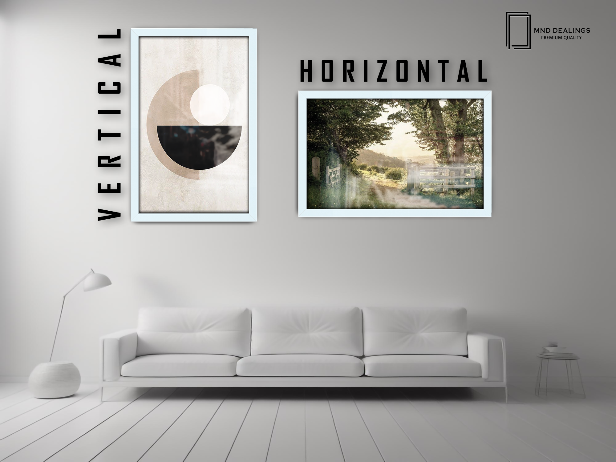 ( 60 x 90 CM ) / 36 x 24 Inch Poster Frames - MDF