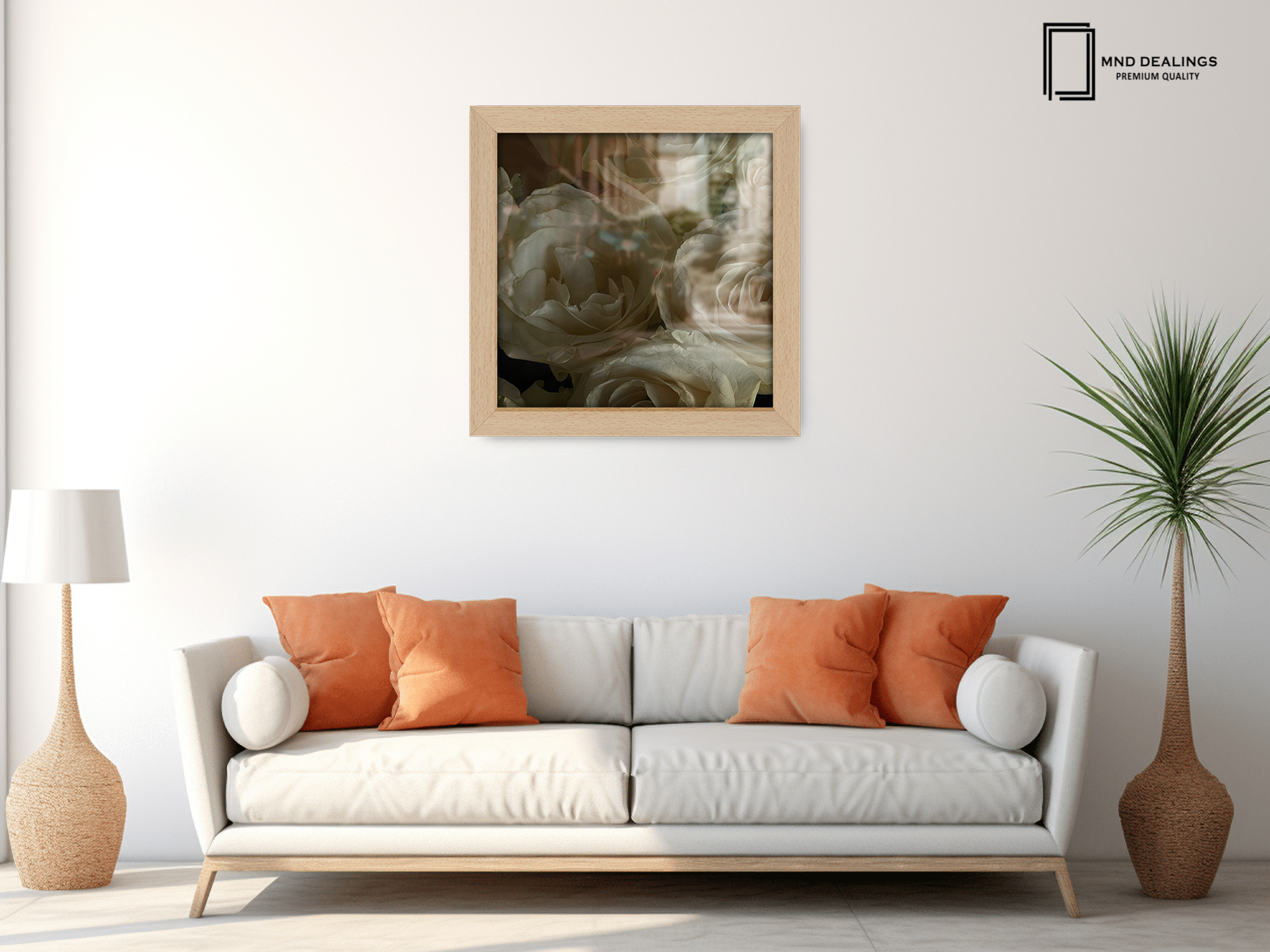 ( 65 x 65 CM ) / 26 x 26 Inch Art Frames - MDF
