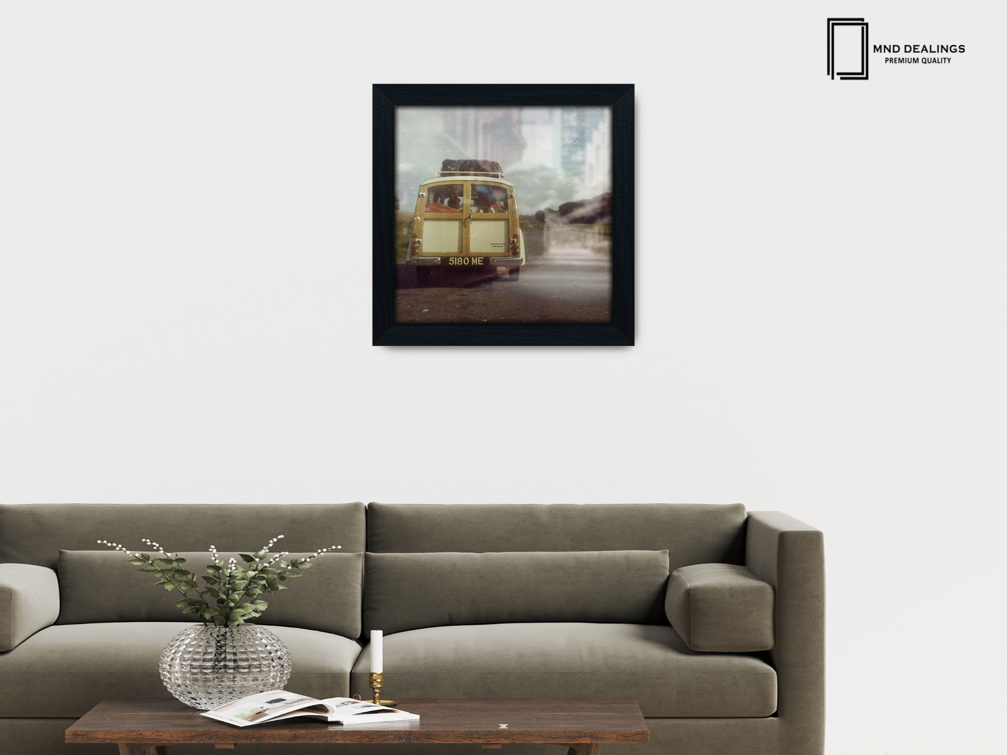 ( 65 x 65 CM ) / 26 x 26 Inch Art Frames - MDF