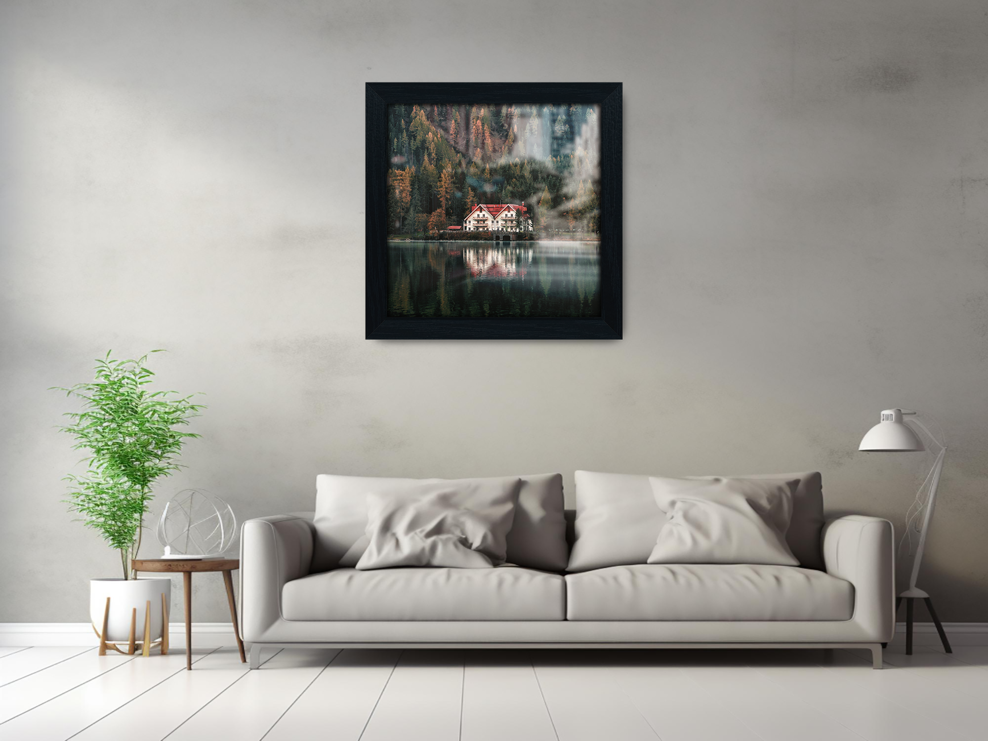 ( 65 x 65 CM ) / 26 x 26 Inch Art Frames - MDF