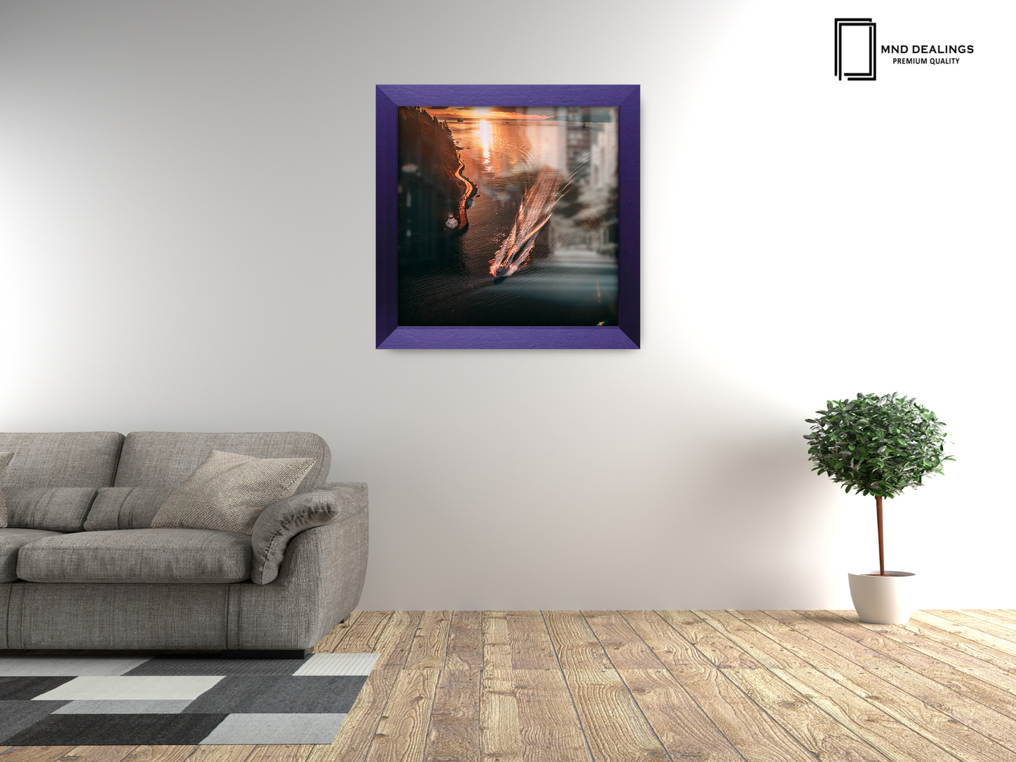 ( 65 x 65 CM ) / 26 x 26 Inch Art Frames - MDF