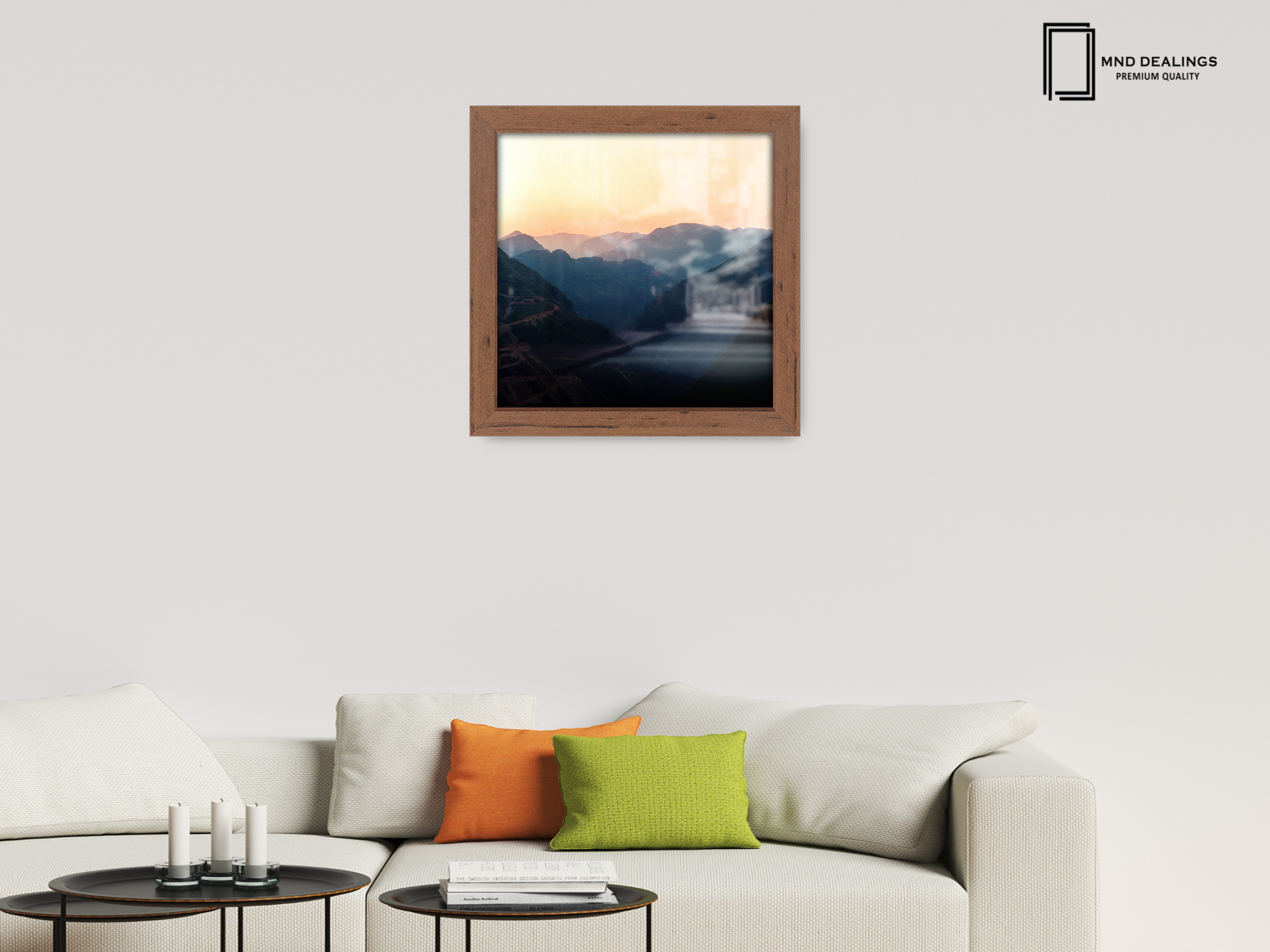 ( 65 x 65 CM ) / 26 x 26 Inch Art Frames - MDF