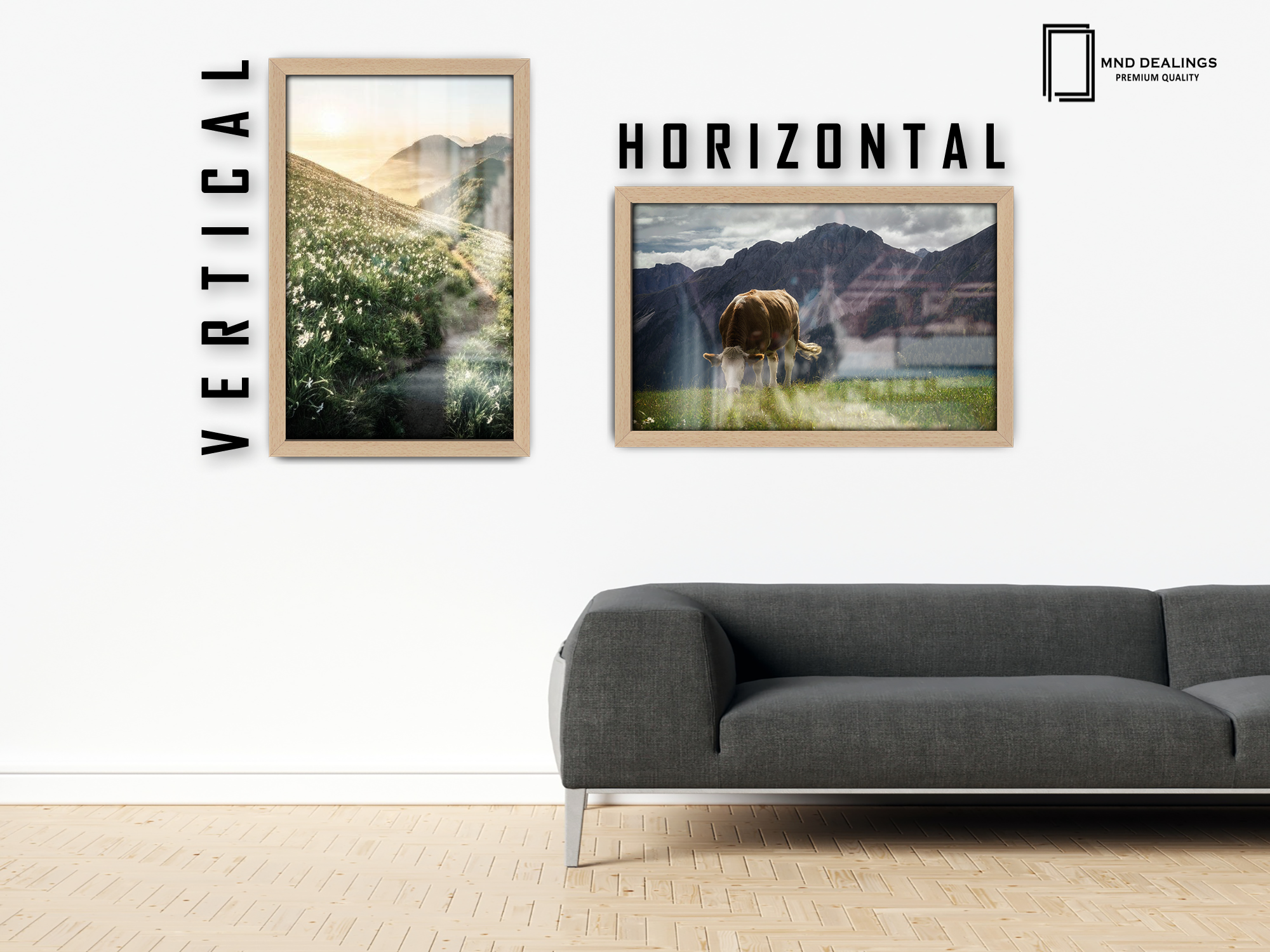 ( 70 x 100 CM ) / 40 x 28 Inch Certificate Frames - MDF
