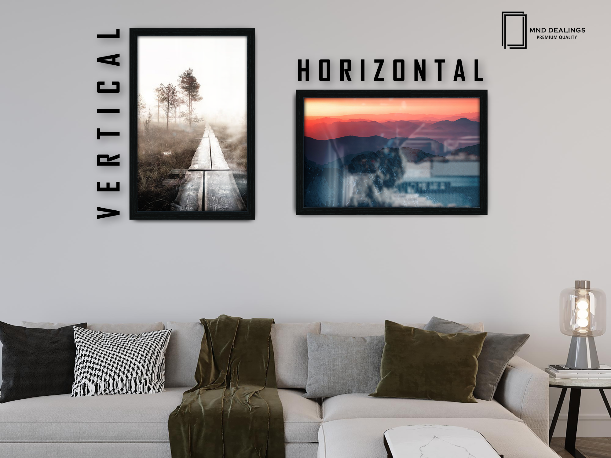 ( 70 x 100 CM ) / 40 x 28 Inch Certificate Frames - MDF