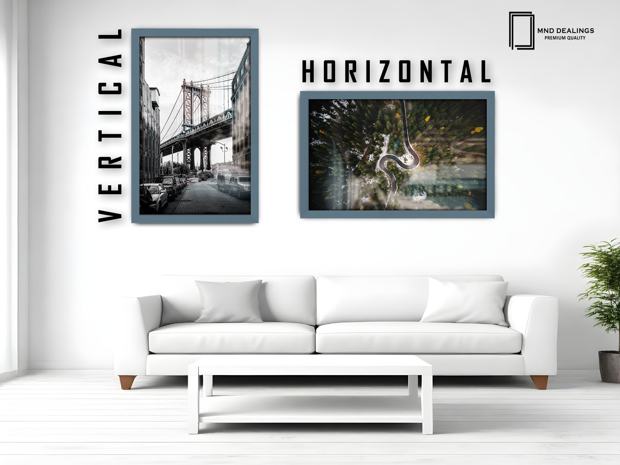 ( 70 x 100 CM ) / 40 x 28 Inch Certificate Frames - MDF