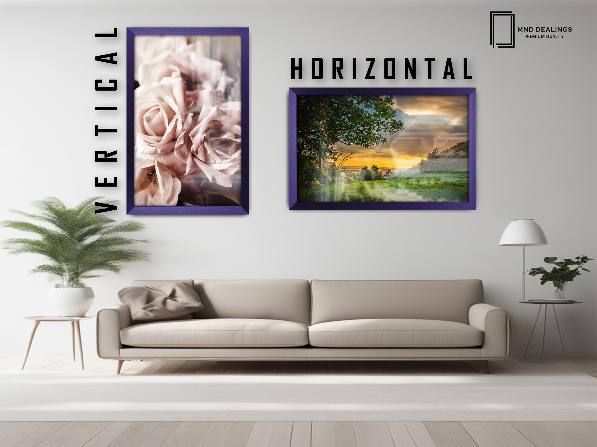 ( 70 x 100 CM ) / 40 x 28 Inch Certificate Frames - MDF