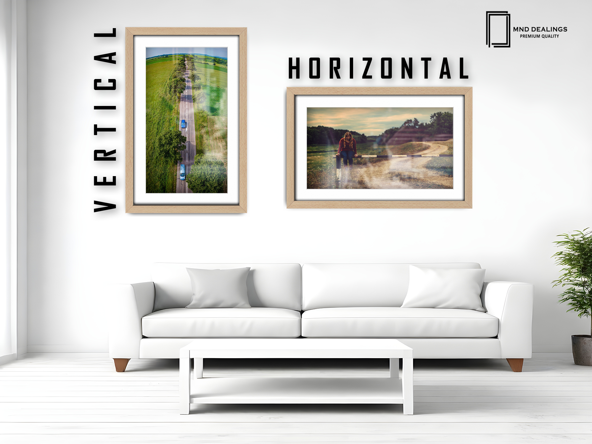 ( 70 x 100 cm ) / 40 x 28 Inch with 91.44 x 60.96 cm White Mount Certificate Frames - MDF