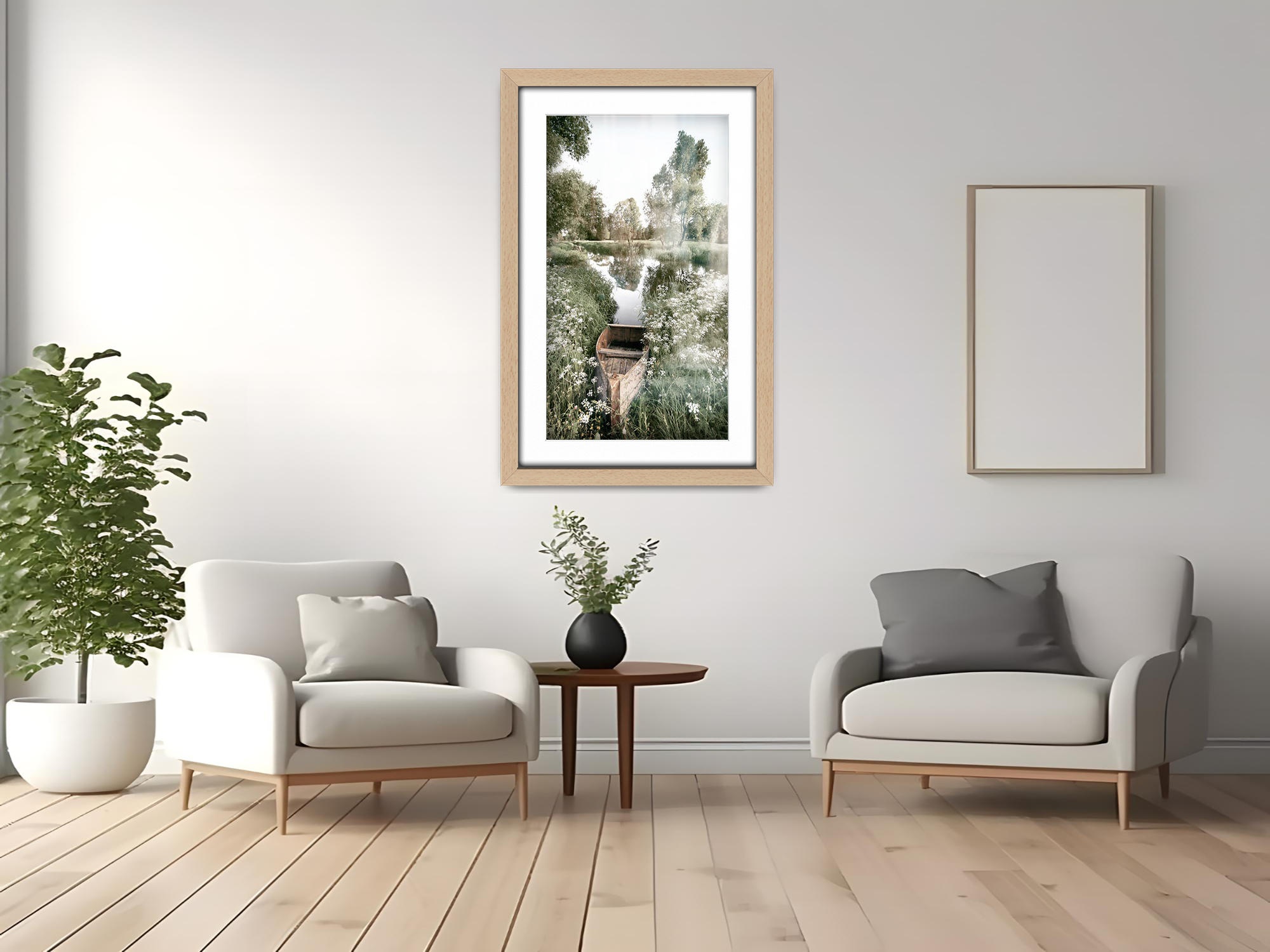 ( 70 x 100 cm ) / 40 x 28 Inch with 91.44 x 60.96 cm White Mount Certificate Frames - MDF
