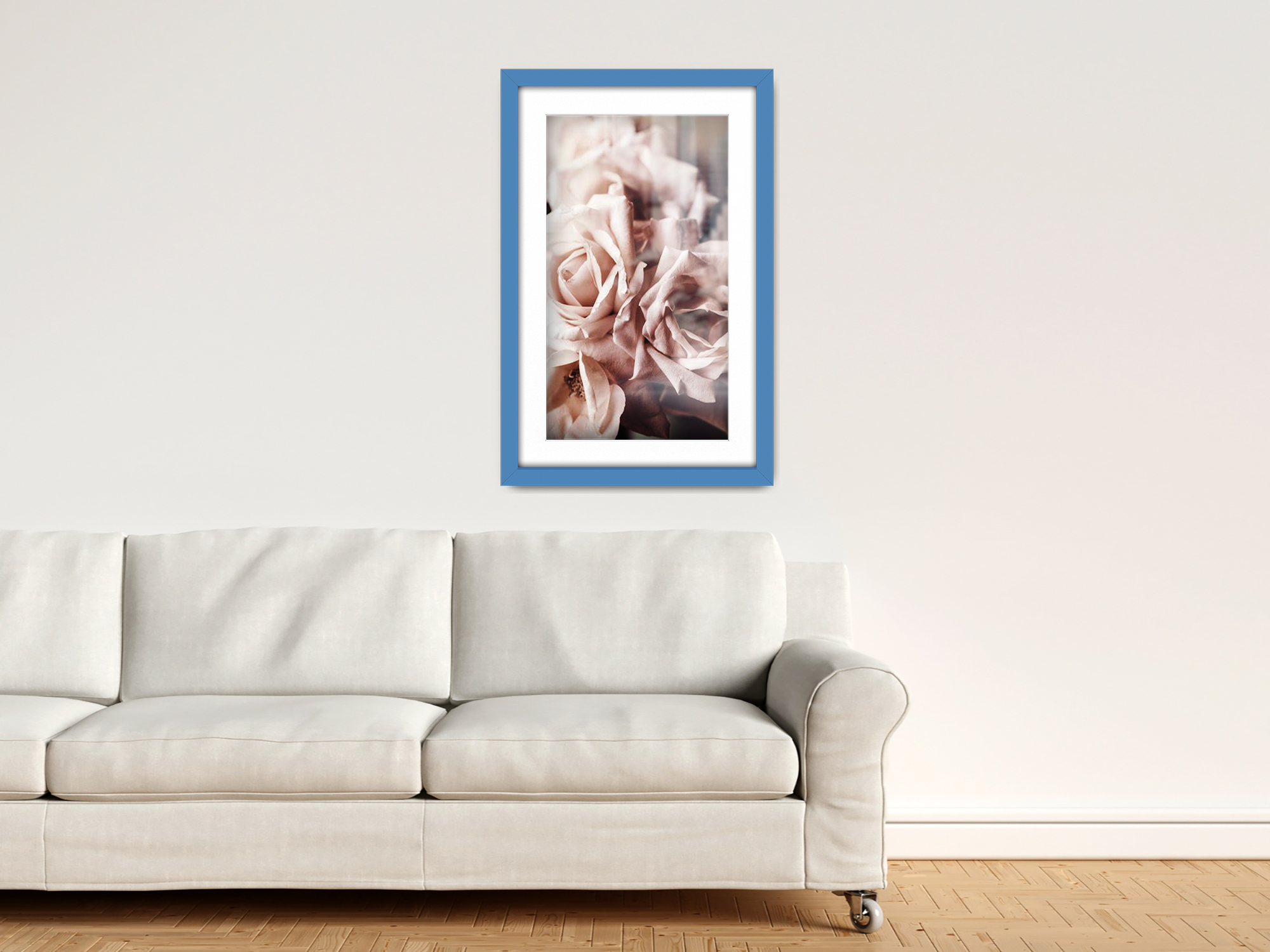( 70 x 100 cm ) / 40 x 28 Inch with 91.44 x 60.96 cm White Mount Certificate Frames - MDF