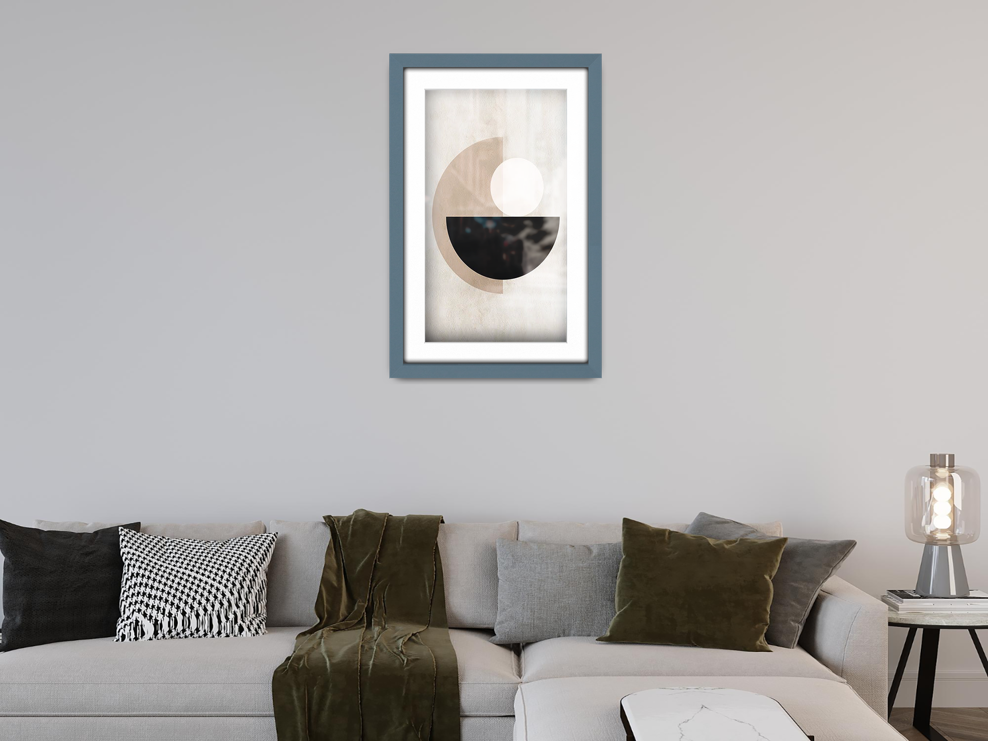 ( 70 x 100 cm ) / 40 x 28 Inch with 91.44 x 60.96 cm White Mount Certificate Frames - MDF