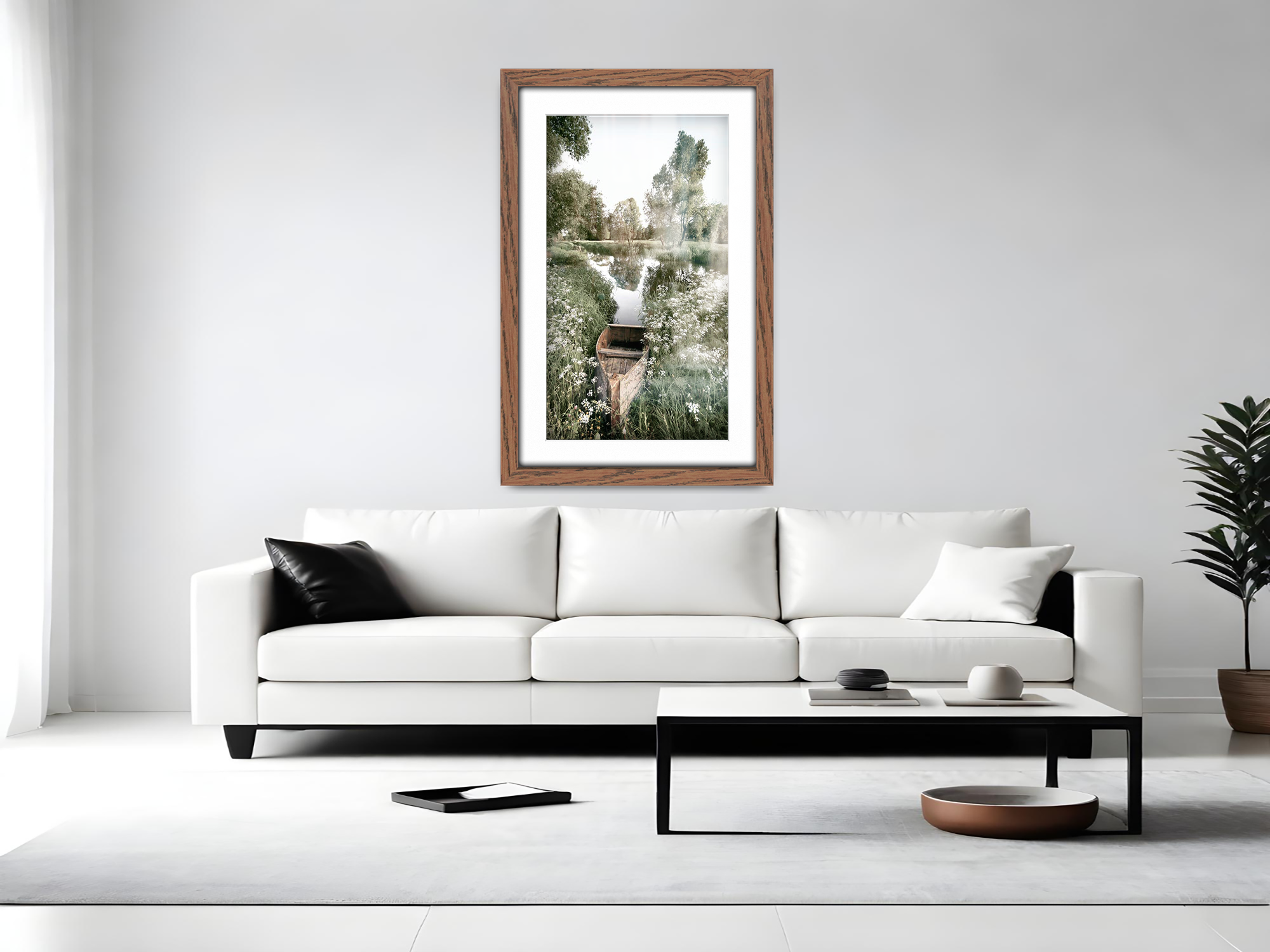( 70 x 100 cm ) / 40 x 28 Inch with 91.44 x 60.96 cm White Mount Certificate Frames - MDF