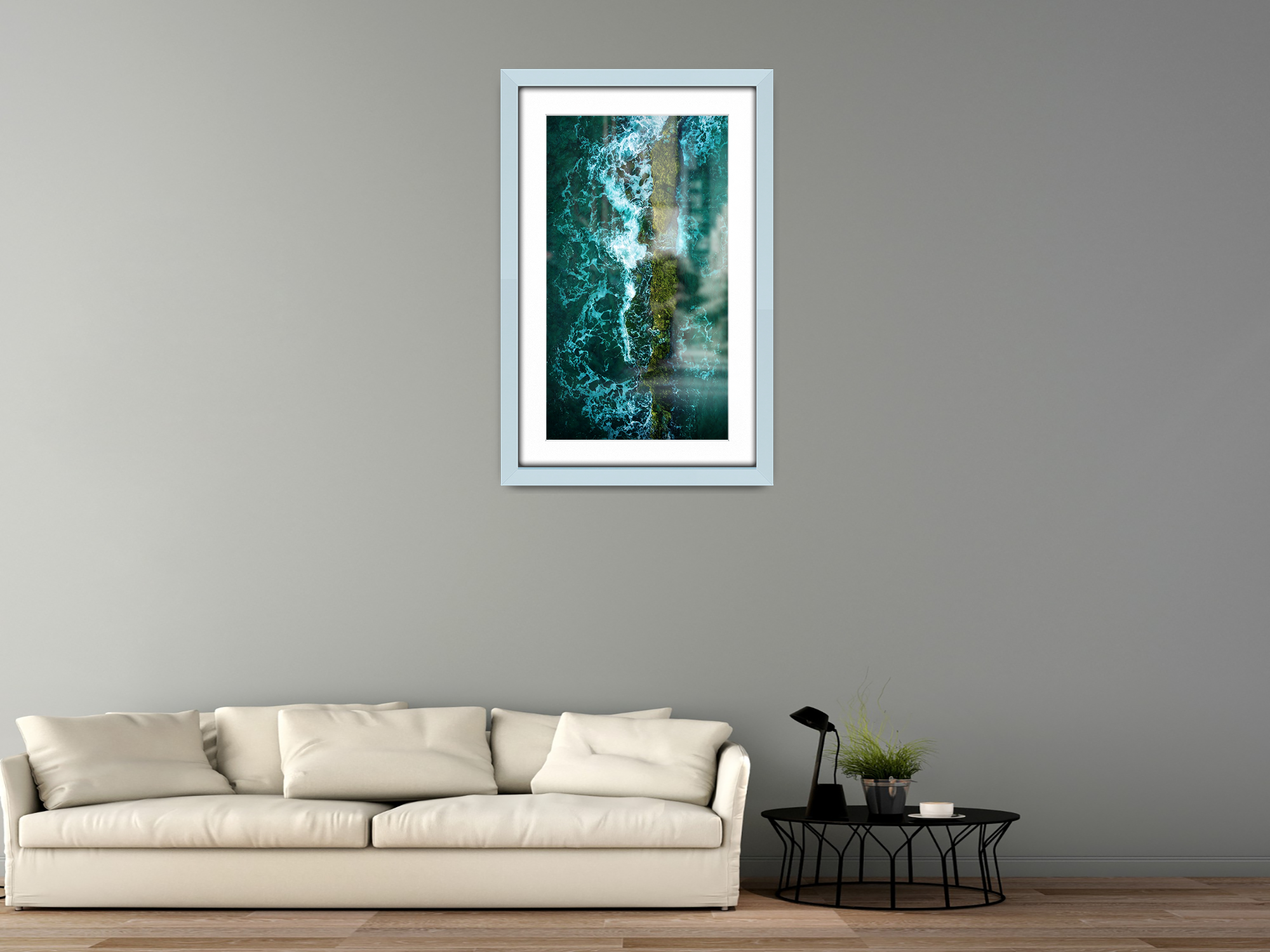 ( 70 x 100 cm ) / 40 x 28 Inch with 91.44 x 60.96 cm White Mount Certificate Frames - MDF
