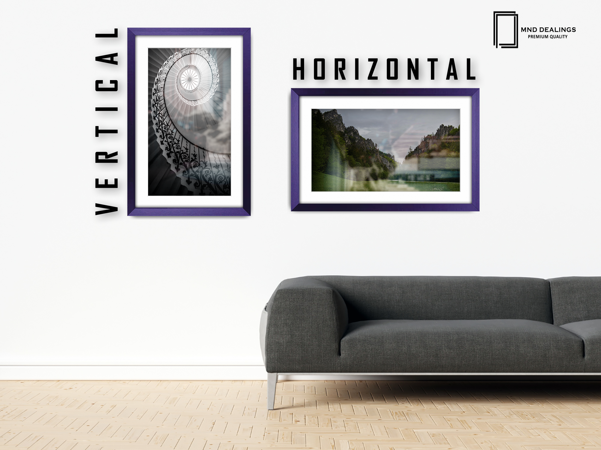 ( 70 x 100 cm ) / 40 x 28 Inch with 91.44 x 60.96 cm White Mount Certificate Frames - MDF