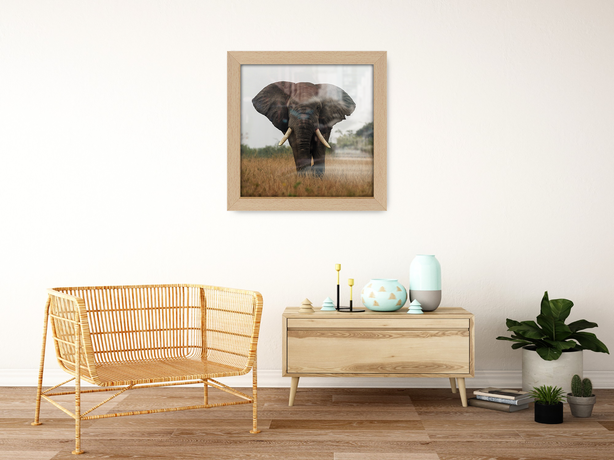 ( 70 x 70 CM ) / 28 x 28 Inch Frames - MDF
