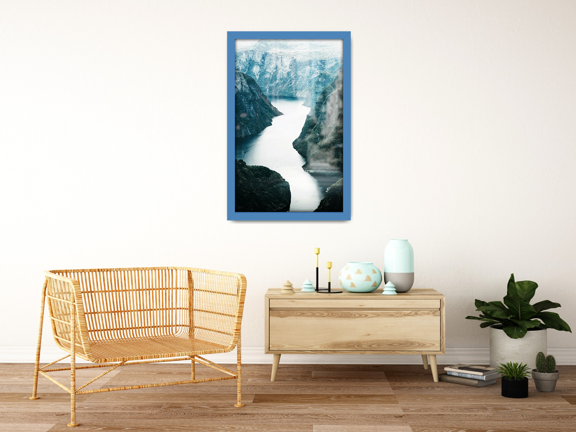 ( 70 x 90 CM ) / 36 x 28 Inch Frames - MDF