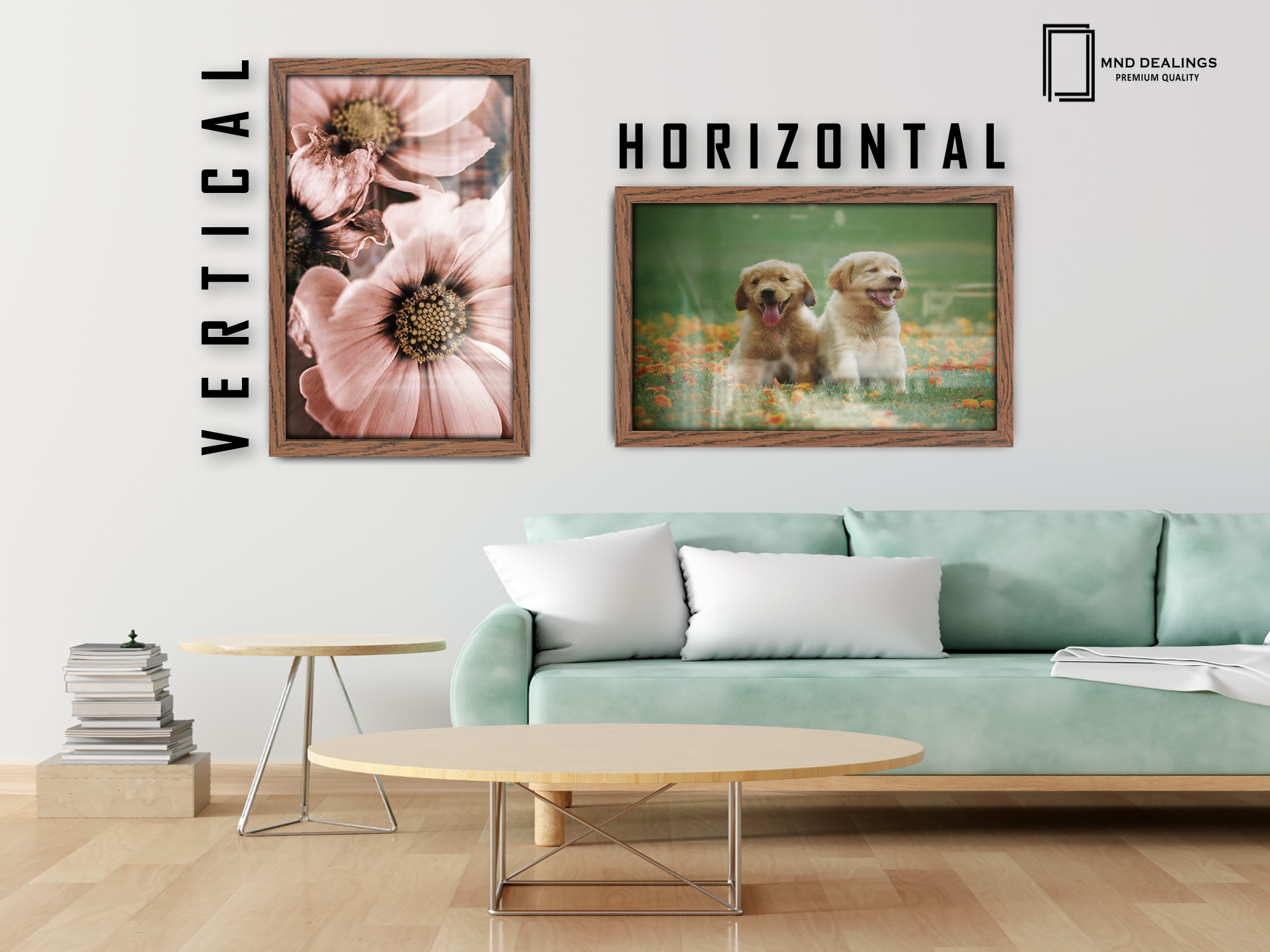 ( 70 x 90 CM ) / 36 x 28 Inch Frames - MDF