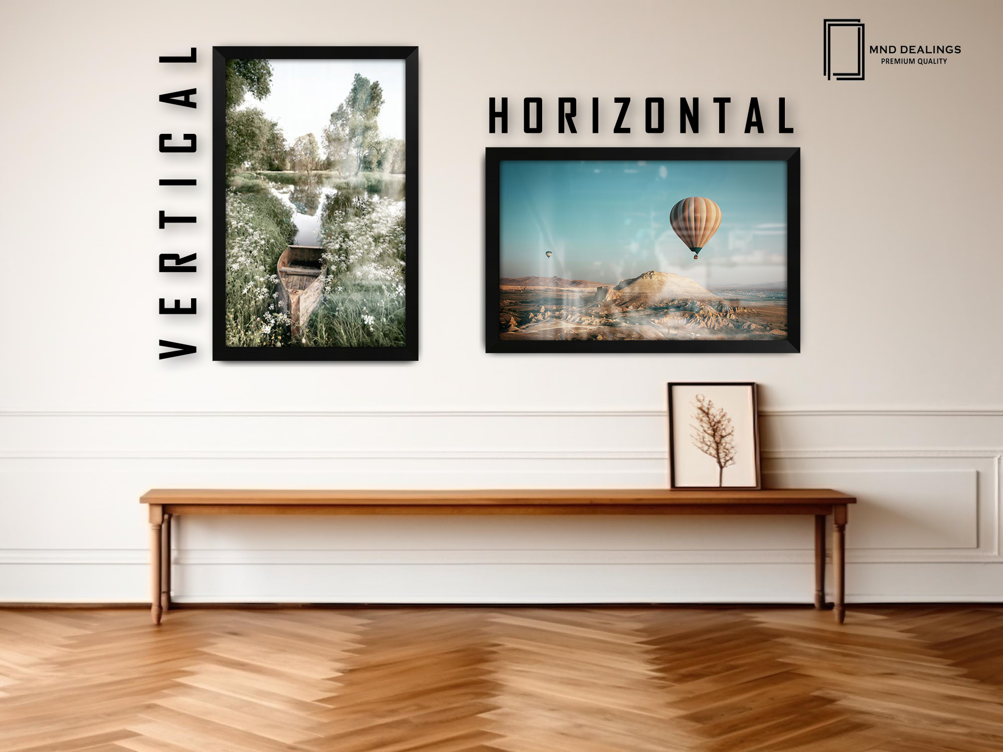 ( 70 x 90 CM ) / 36 x 28 Inch Frames - MDF