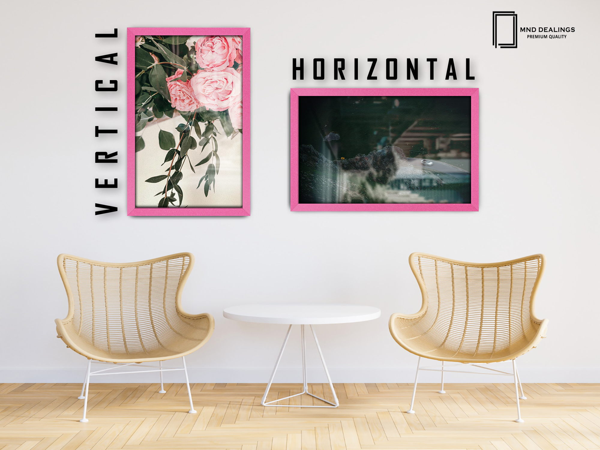 ( 70 x 90 CM ) / 36 x 28 Inch Frames - MDF