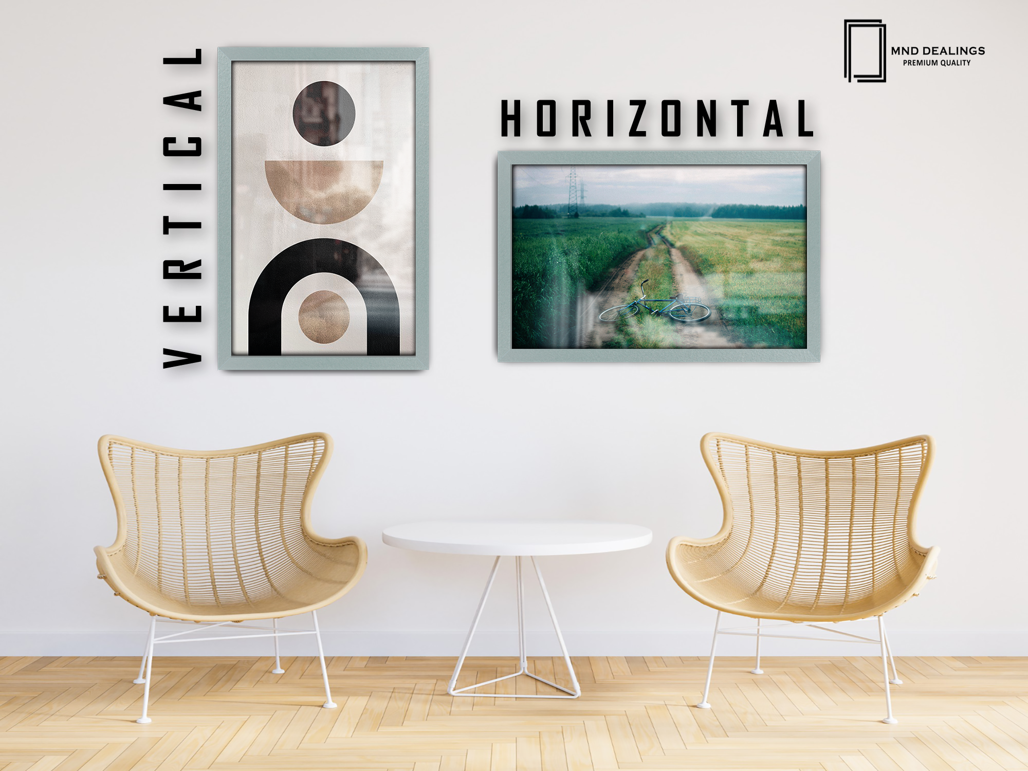 ( 70 x 90 CM ) / 36 x 28 Inch Frames - MDF