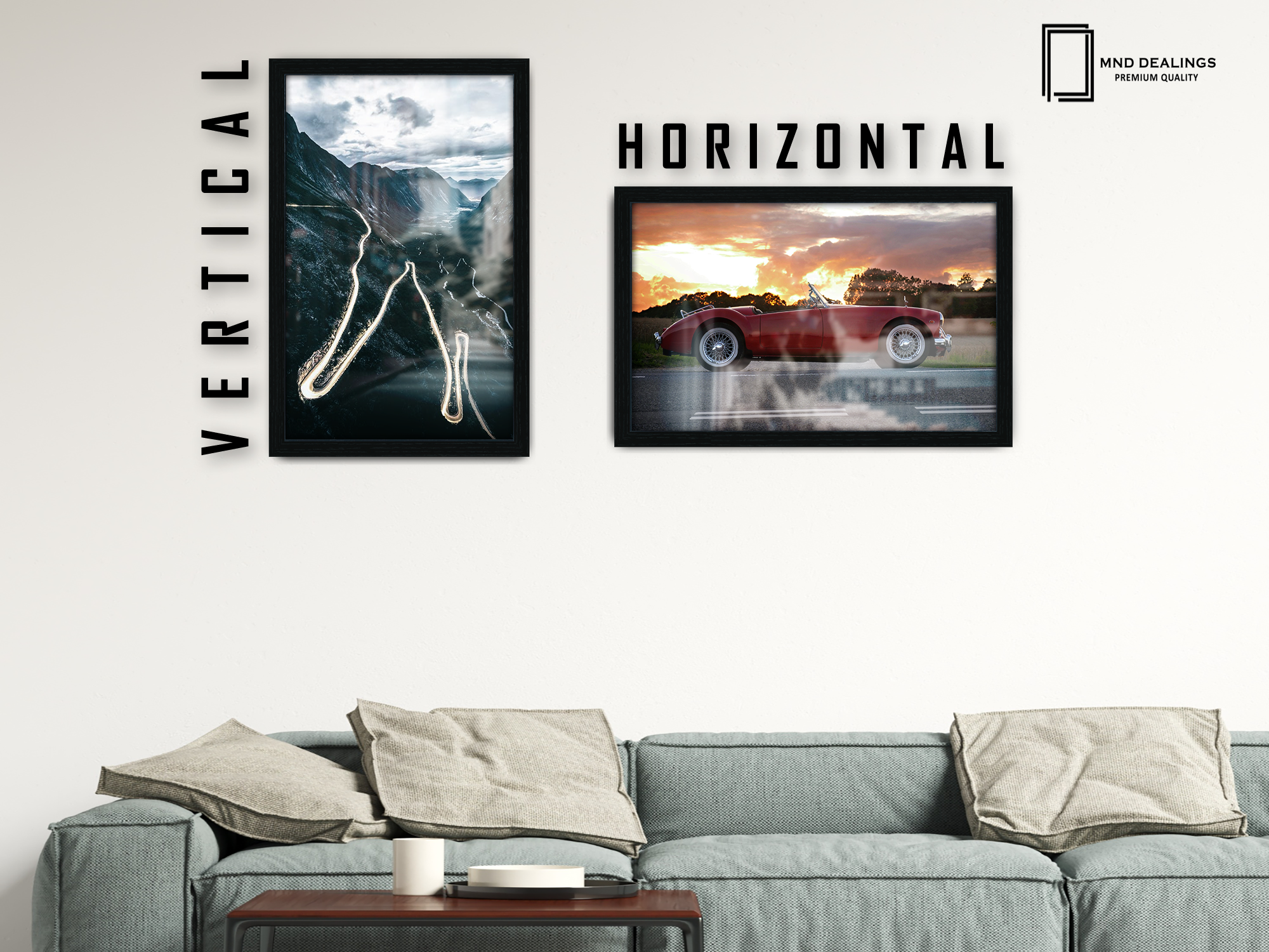 ( 71 x 51 CM ) / 28 x 20 Inch Frames - MDF