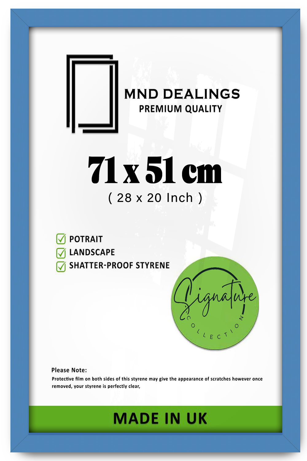 ( 71 x 51 CM ) / 28 x 20 Inch Frames - MDF