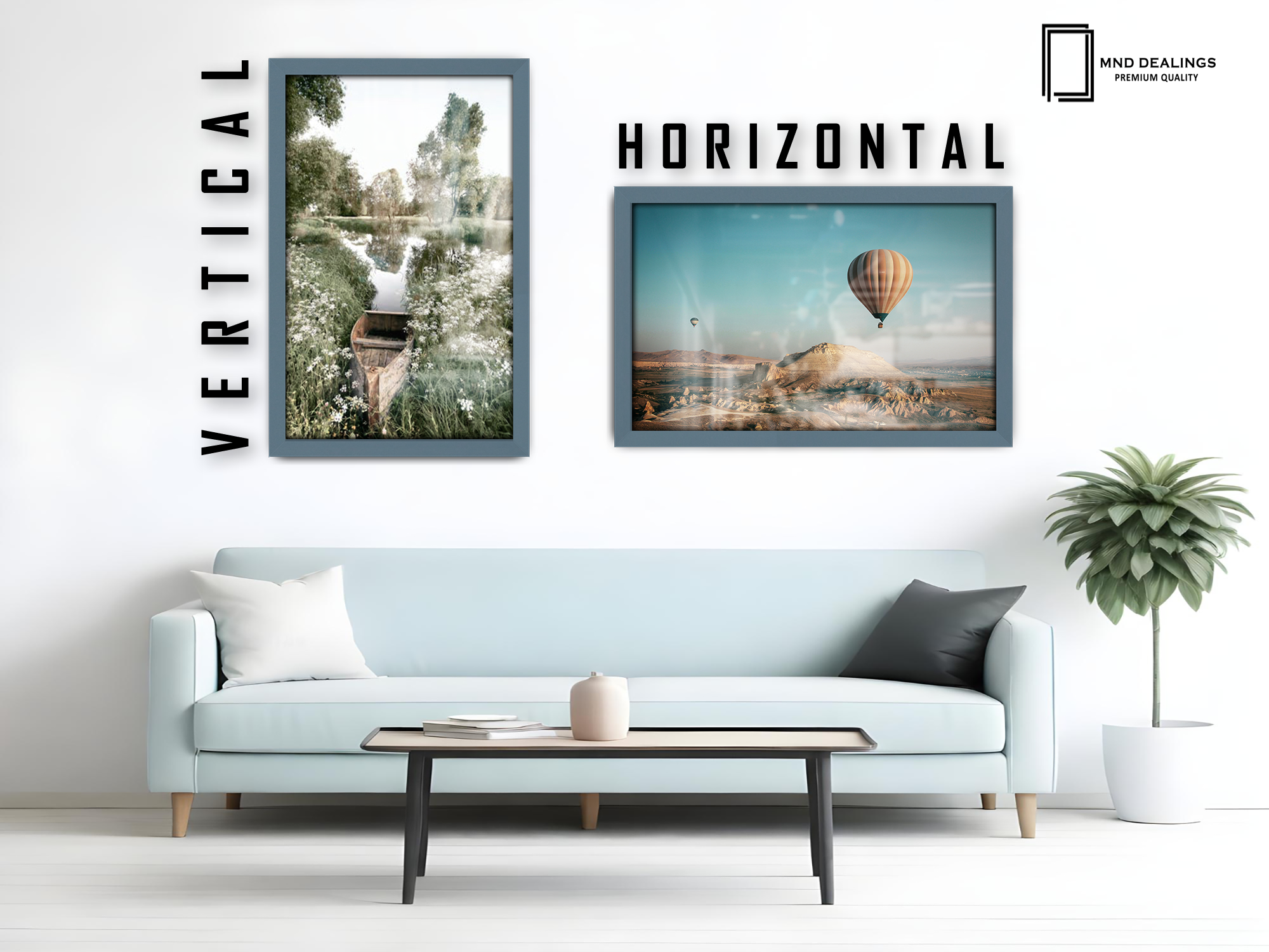 ( 71 x 51 CM ) / 28 x 20 Inch Frames - MDF
