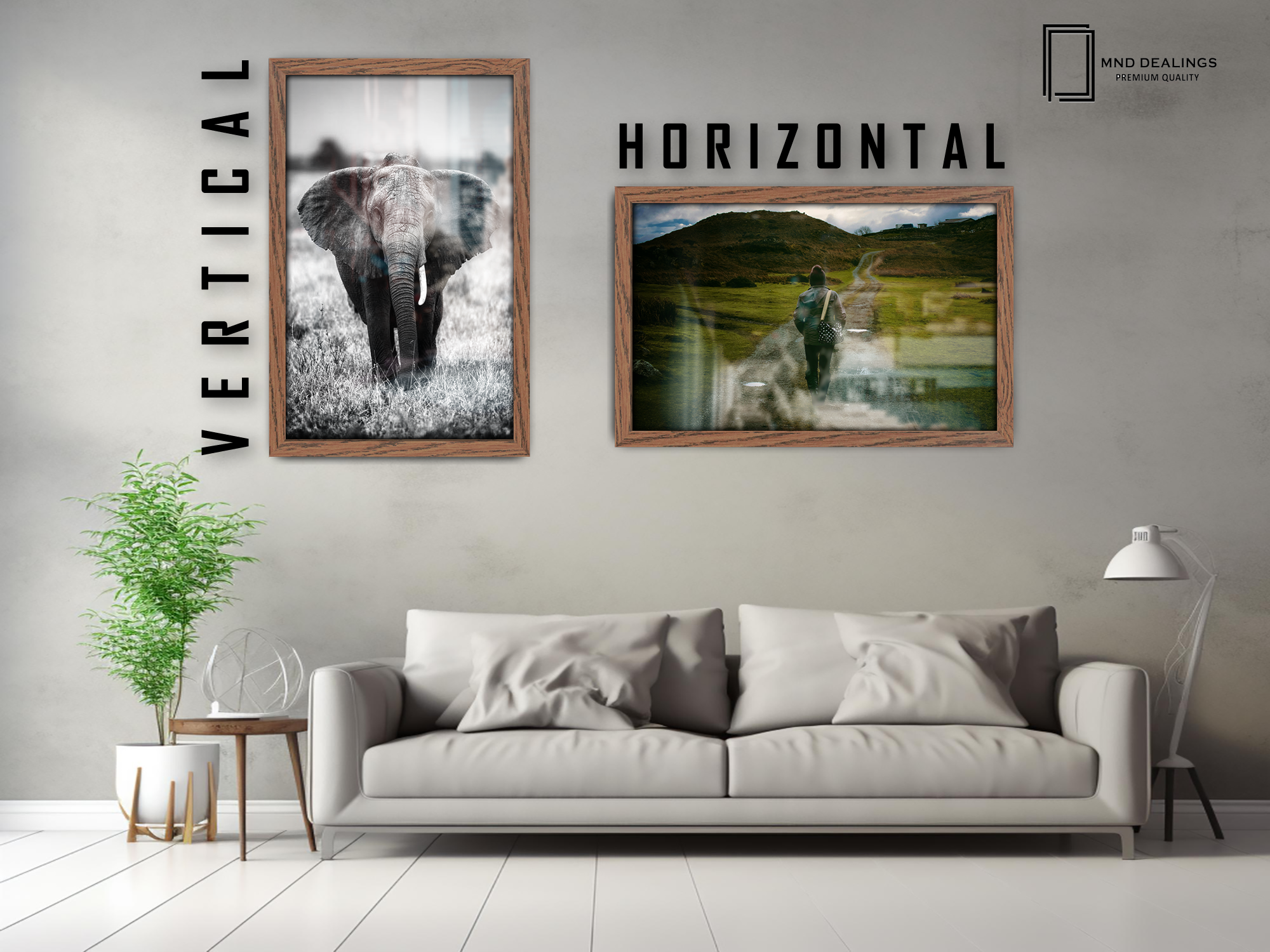 ( 71 x 51 CM ) / 28 x 20 Inch Frames - MDF