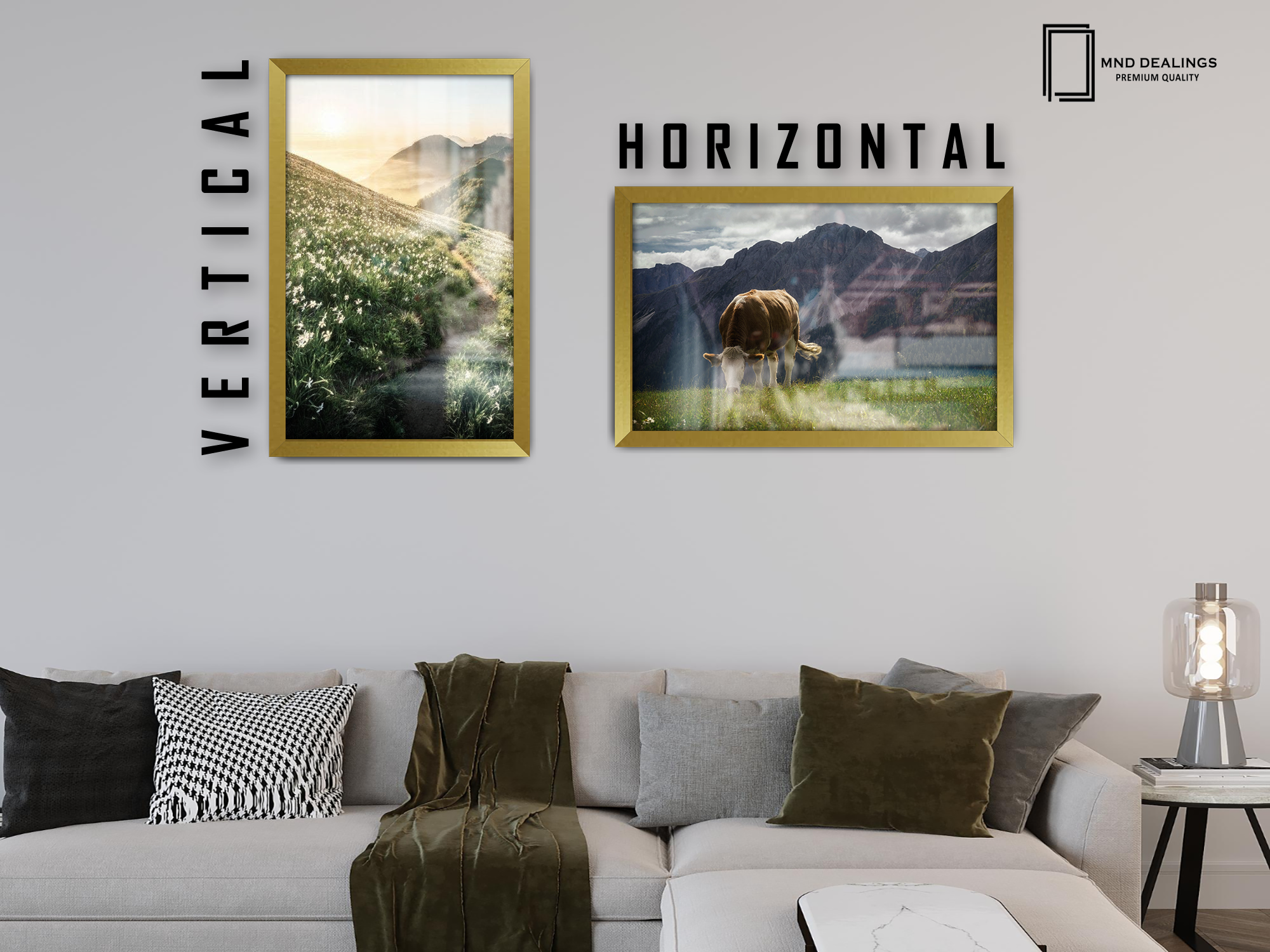 ( 71 x 51 CM ) / 28 x 20 Inch Frames - MDF