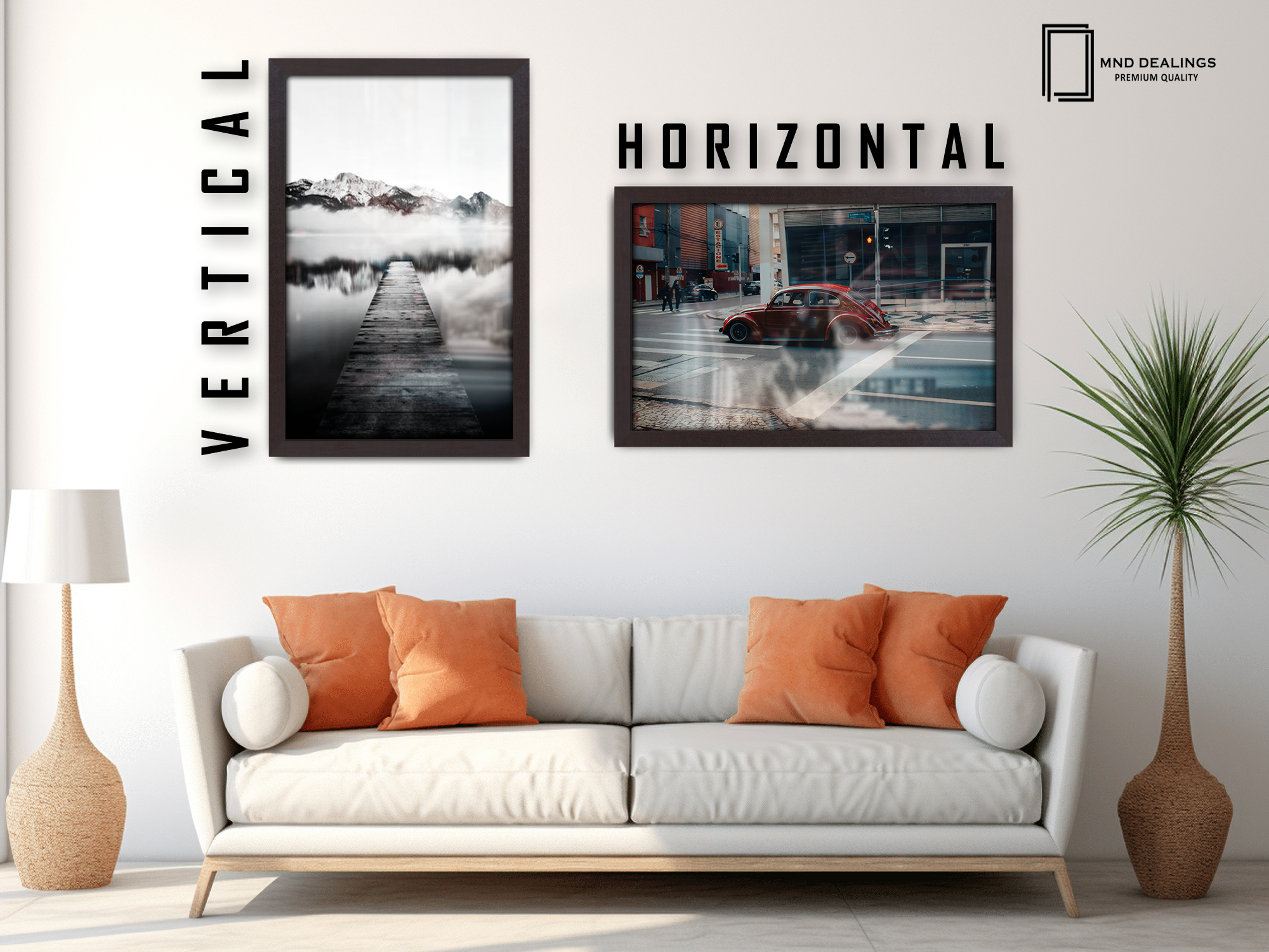 ( 71 x 51 CM ) / 28 x 20 Inch Frames - MDF