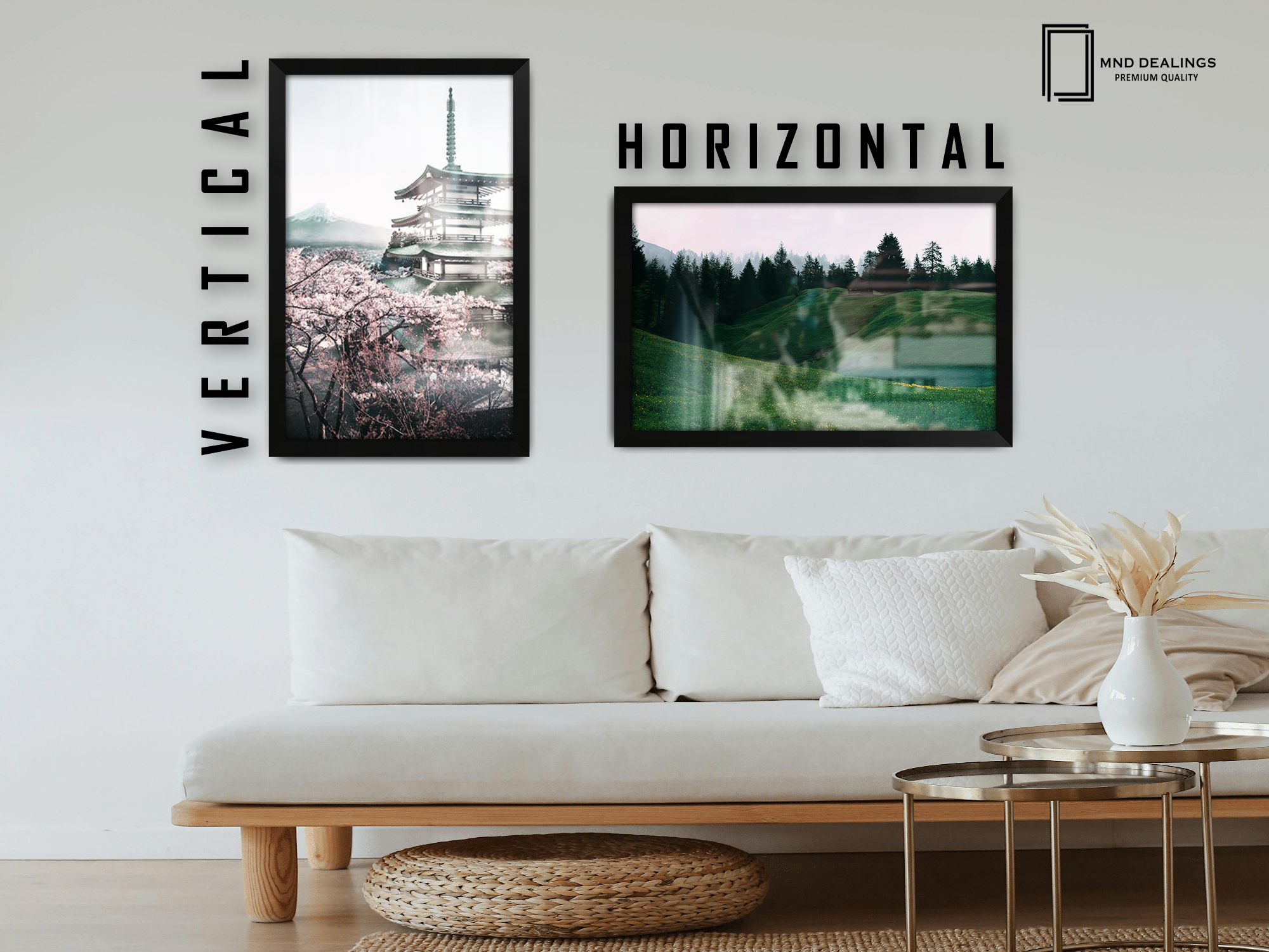 ( 71 x 51 CM ) / 28 x 20 Inch Frames - MDF
