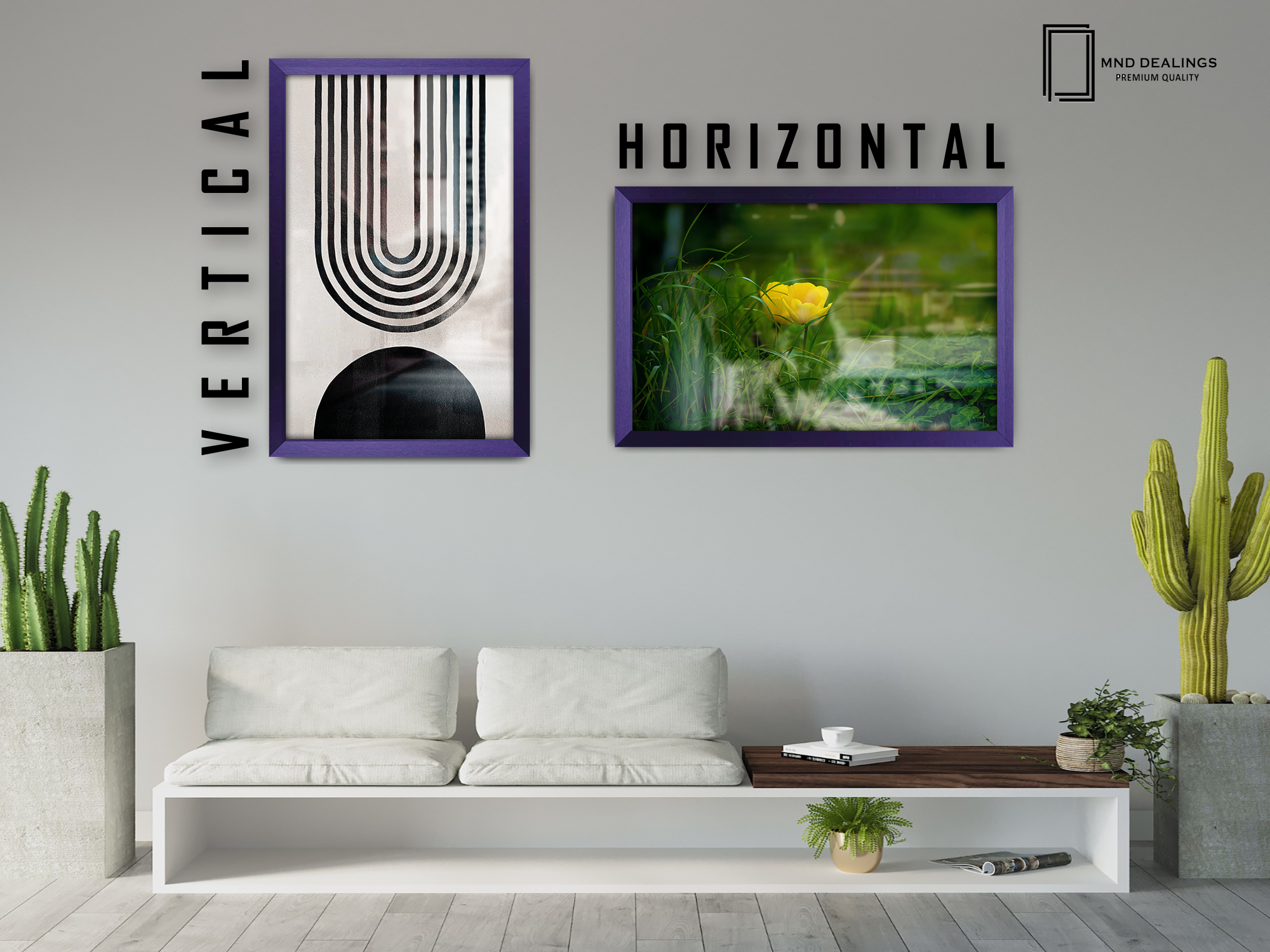 ( 71 x 51 CM ) / 28 x 20 Inch Frames - MDF