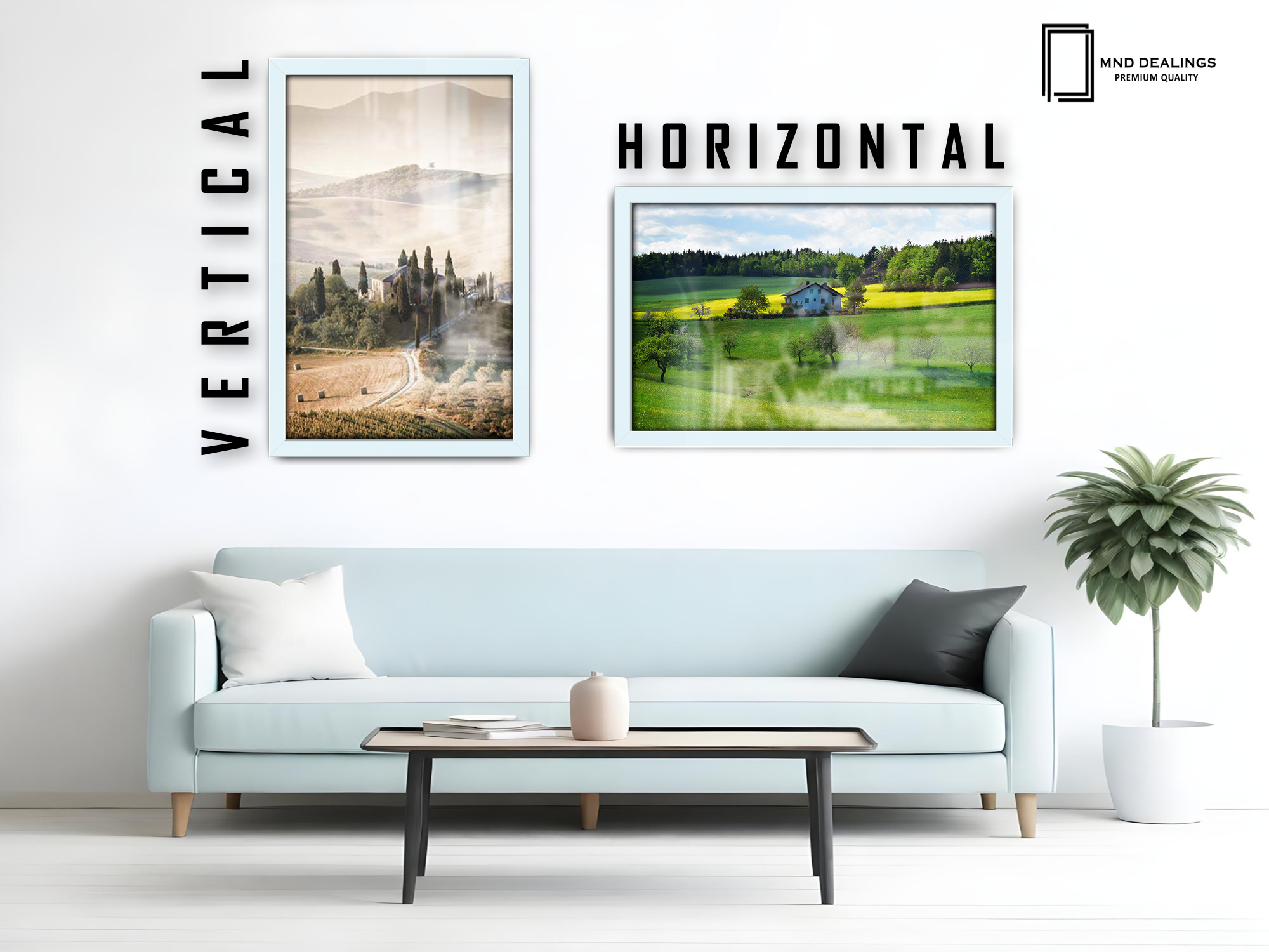 ( 71 x 51 CM ) / 28 x 20 Inch Frames - MDF
