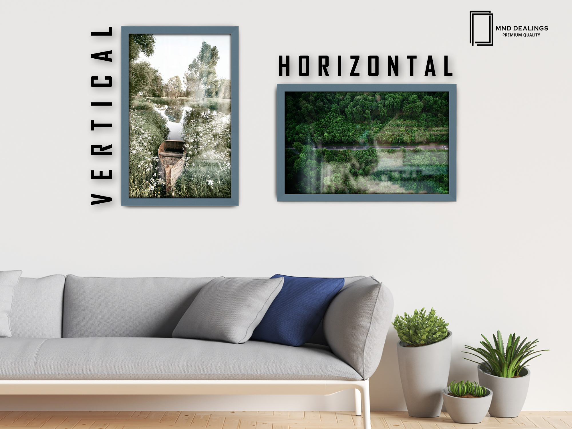 ( 71 x 56 CM ) / 28 x 22 Inch Picture Frames - MDF