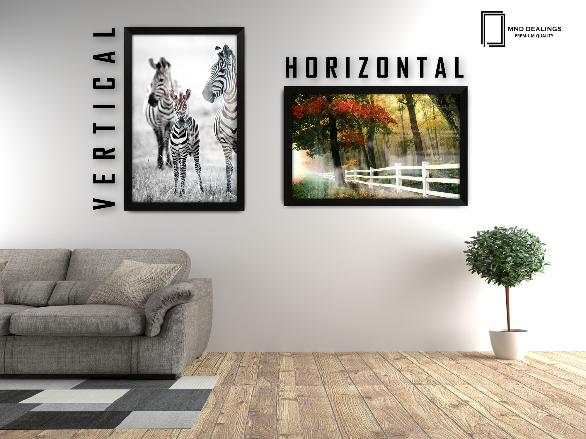 ( 71 x 56 CM ) / 28 x 22 Inch Picture Frames - MDF