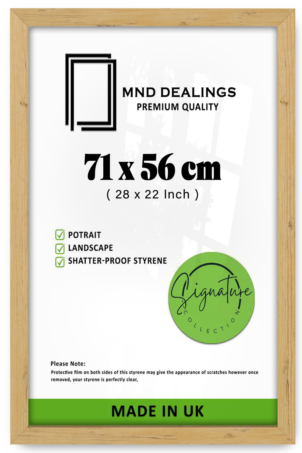 ( 71 x 56 CM ) / 28 x 22 Inch Picture Frames - MDF