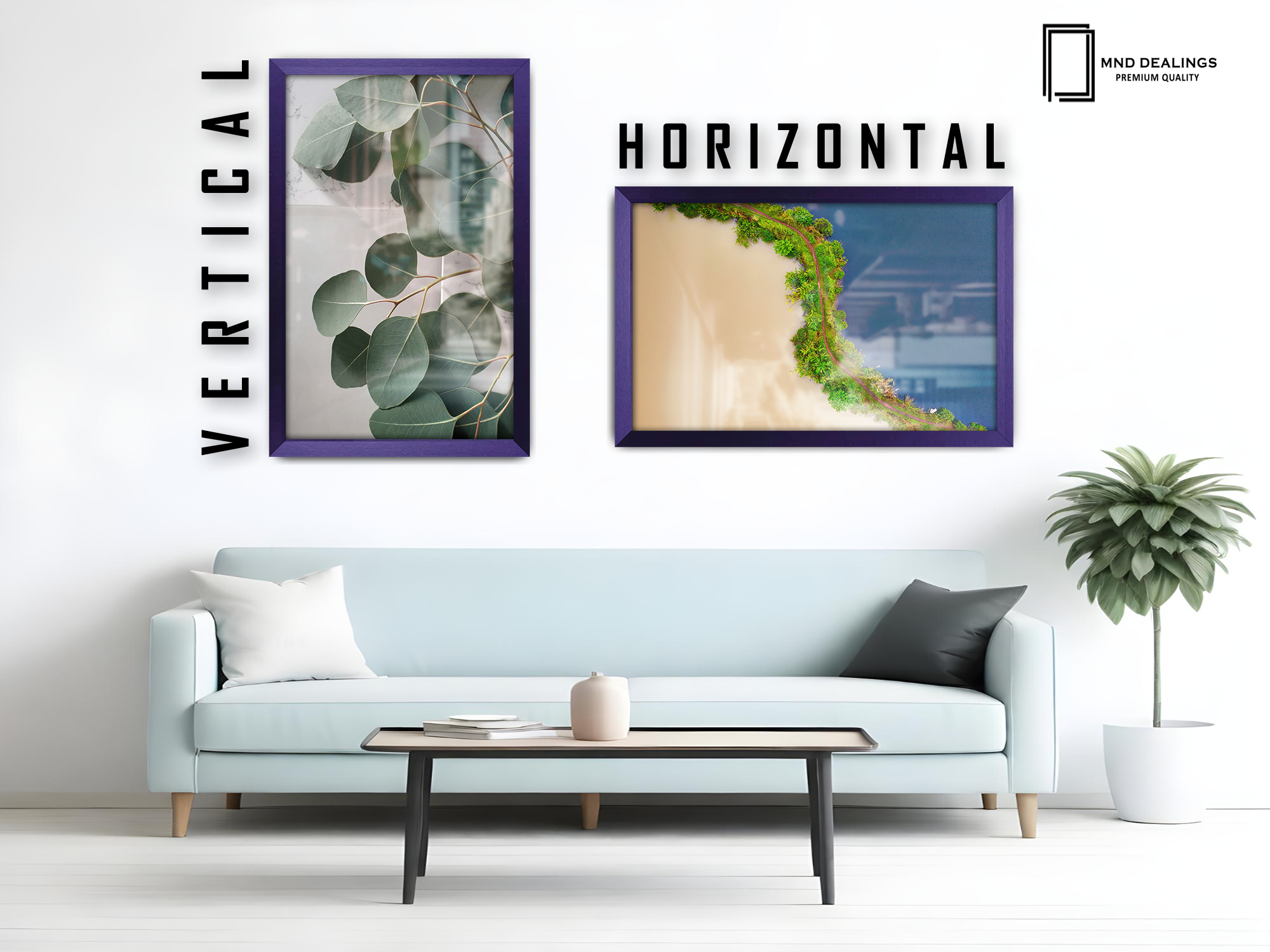 ( 71 x 56 CM ) / 28 x 22 Inch Picture Frames - MDF