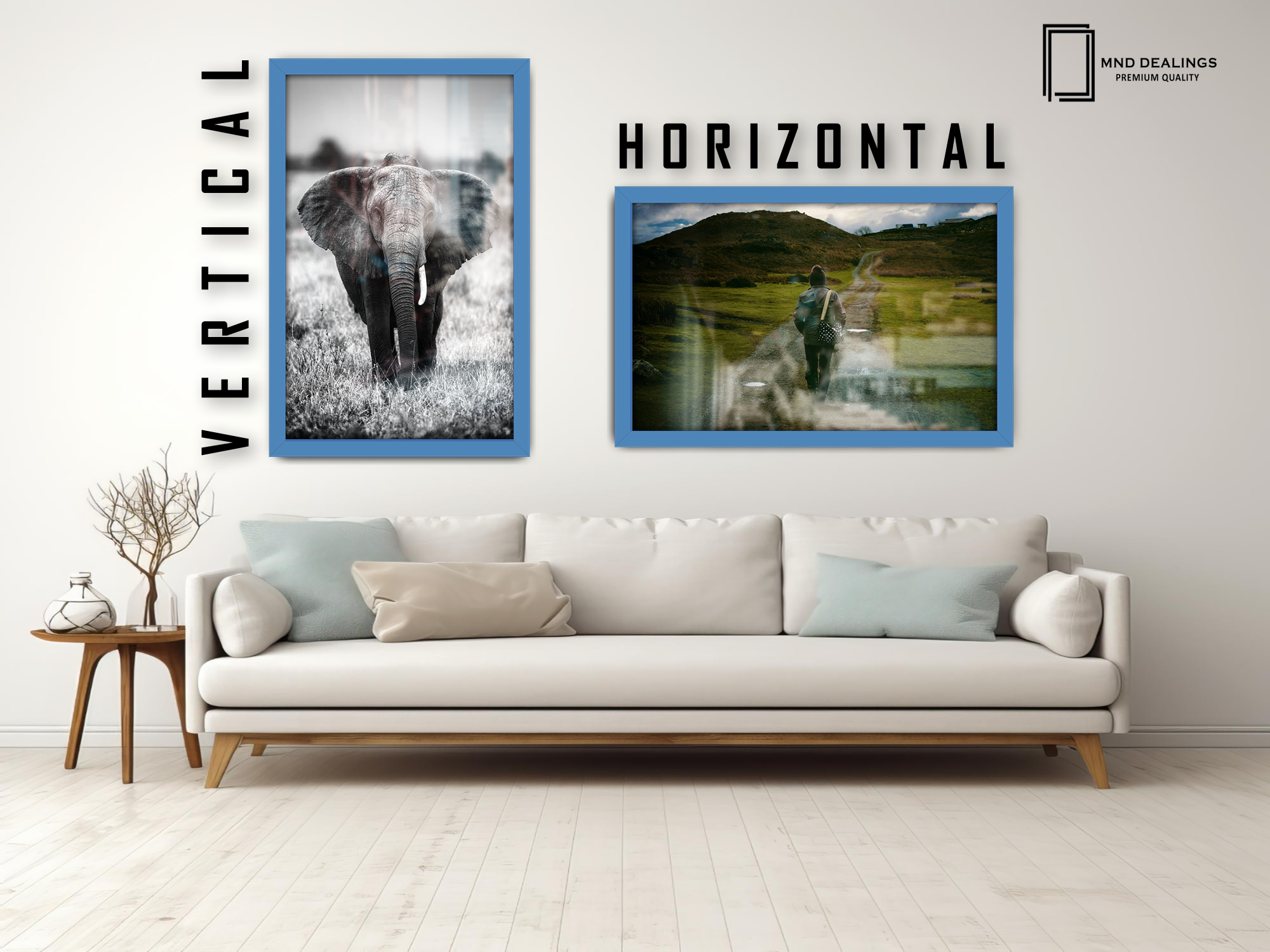 ( 75 x 100 CM ) / 40 x 30 Inch Photo Frames - MDF