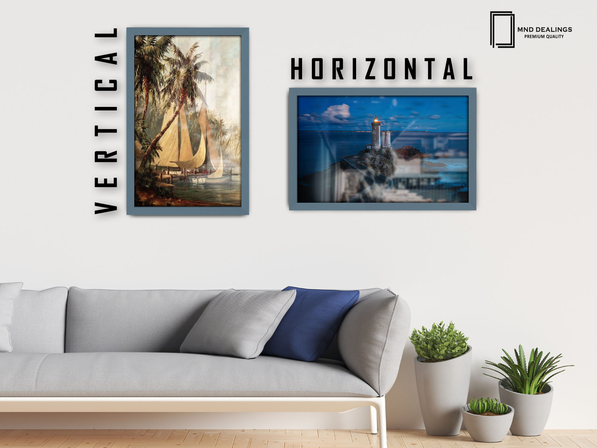 ( 75 x 100 CM ) / 40 x 30 Inch Photo Frames - MDF