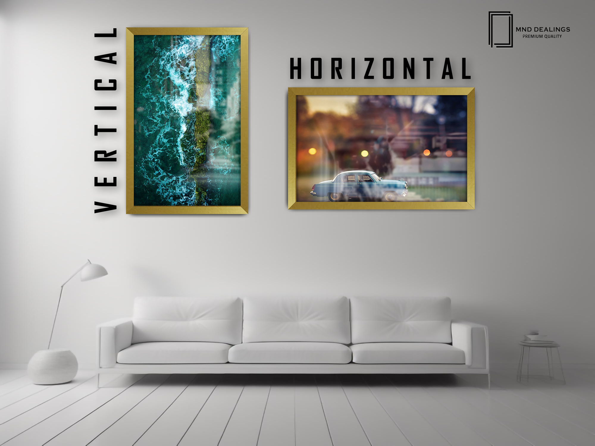 ( 75 x 100 CM ) / 40 x 30 Inch Photo Frames - MDF