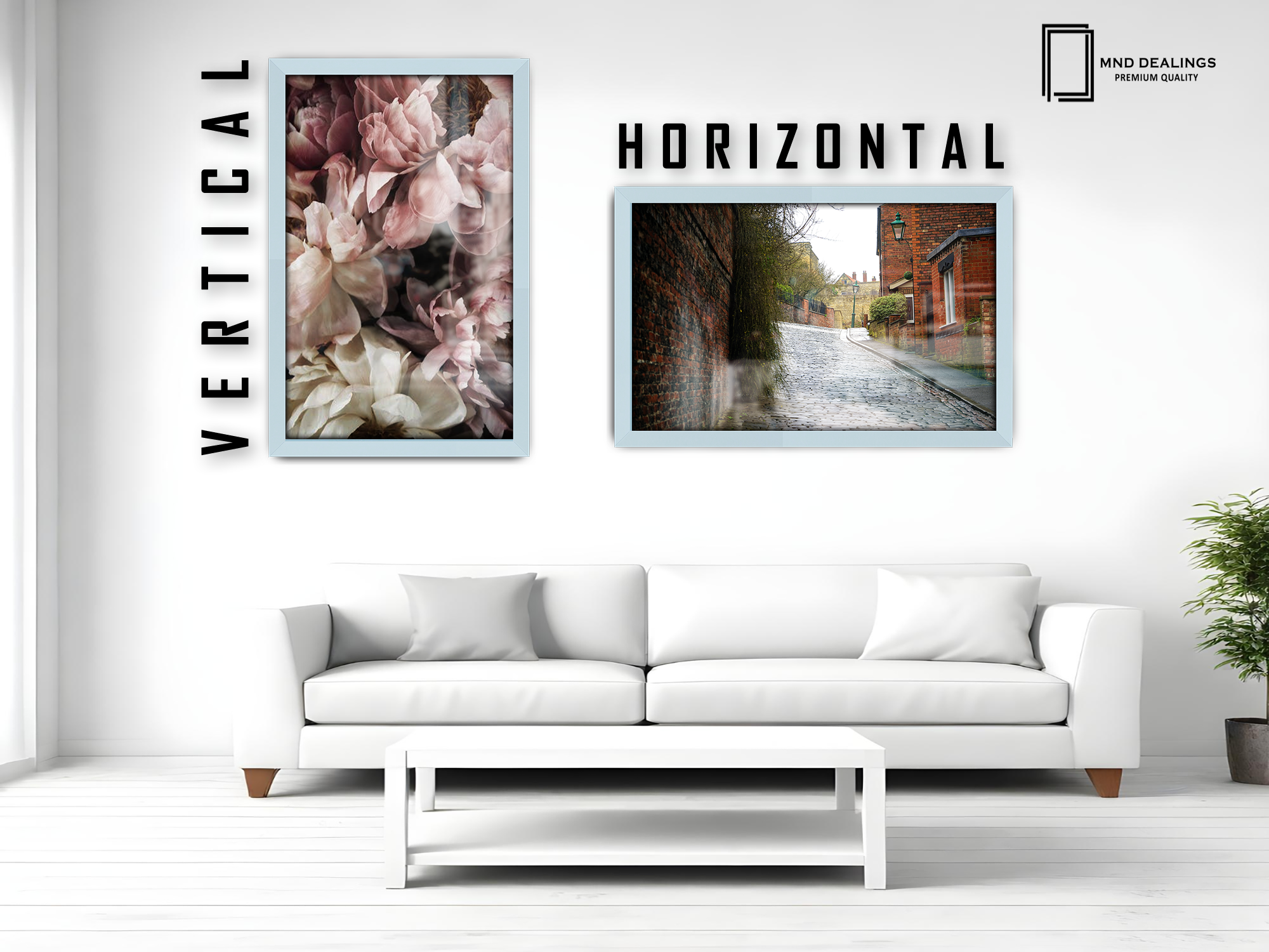 ( 75 x 100 CM ) / 40 x 30 Inch Photo Frames - MDF